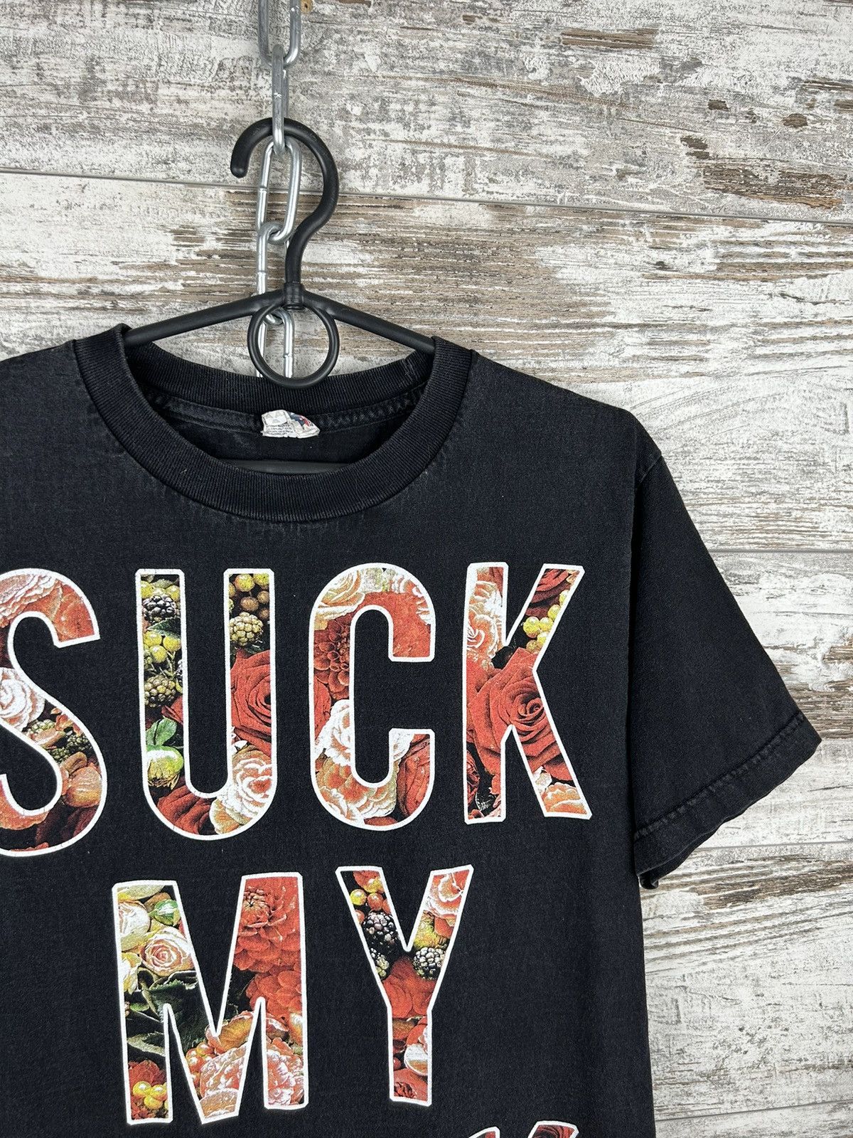 Vintage Mens Vintage Suck my fuck T-shirt tee streetwear Humor y2k Size US M / EU 48-50 / 2 - 4 Thumbnail