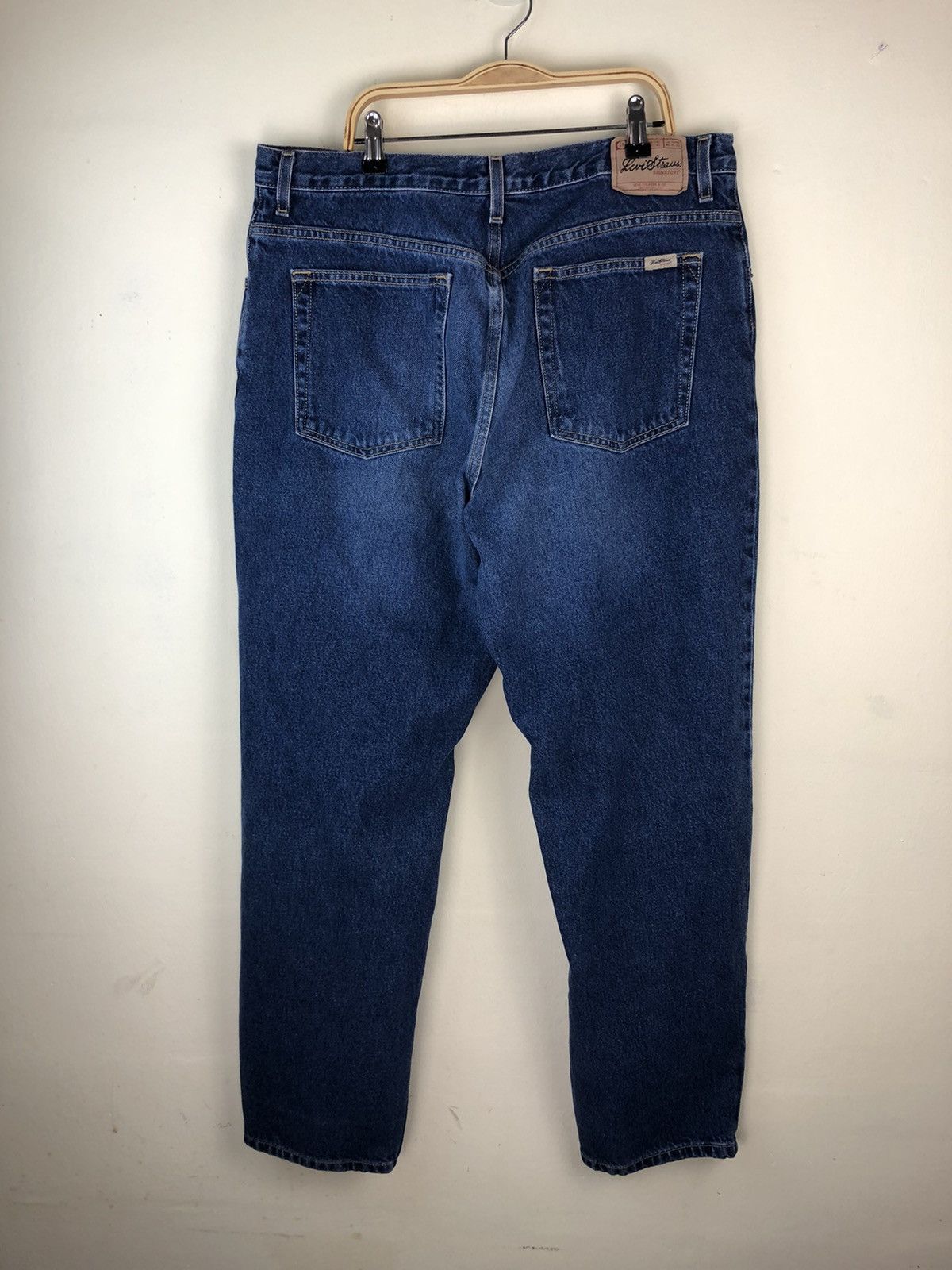 Jean × Levi's Vintage Clothing × Vintage Vintage 90’s Levi Strauss Signature Relaxed Fit Size US 36 / EU 52 - 1 Thumbnail