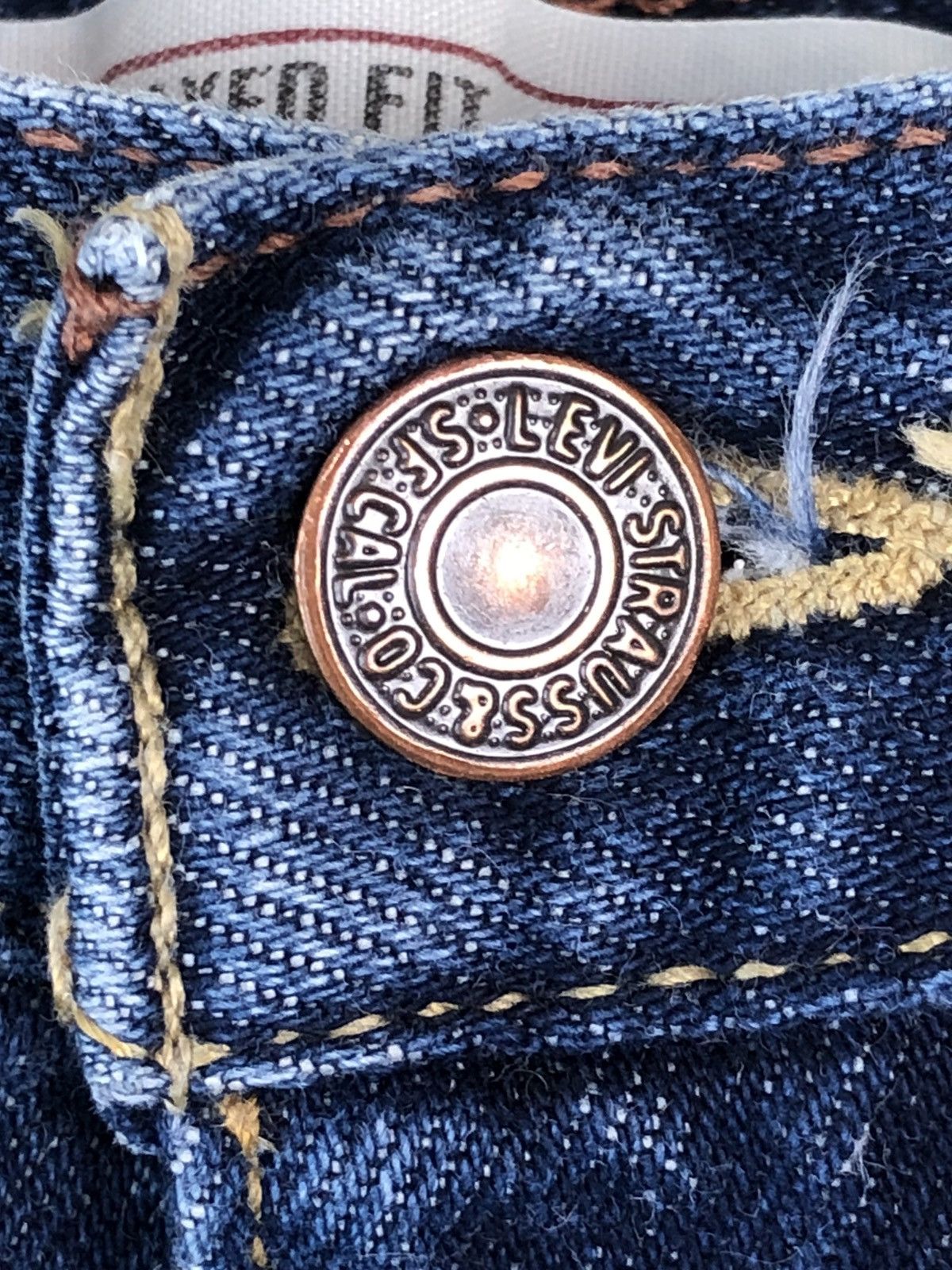 Jean × Levi's Vintage Clothing × Vintage Vintage 90’s Levi Strauss Signature Relaxed Fit Size US 36 / EU 52 - 4 Thumbnail