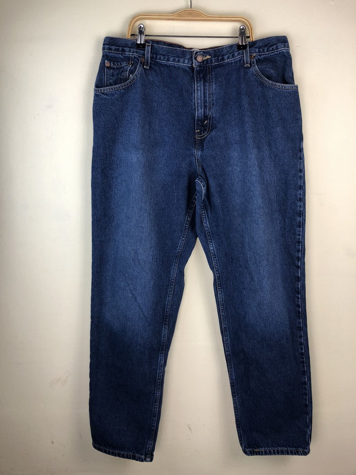 Jean × Levi's Vintage Clothing × Vintage Vintage 90’s Levi Strauss Signature Relaxed Fit Size US 36 / EU 52 - 2 Thumbnail