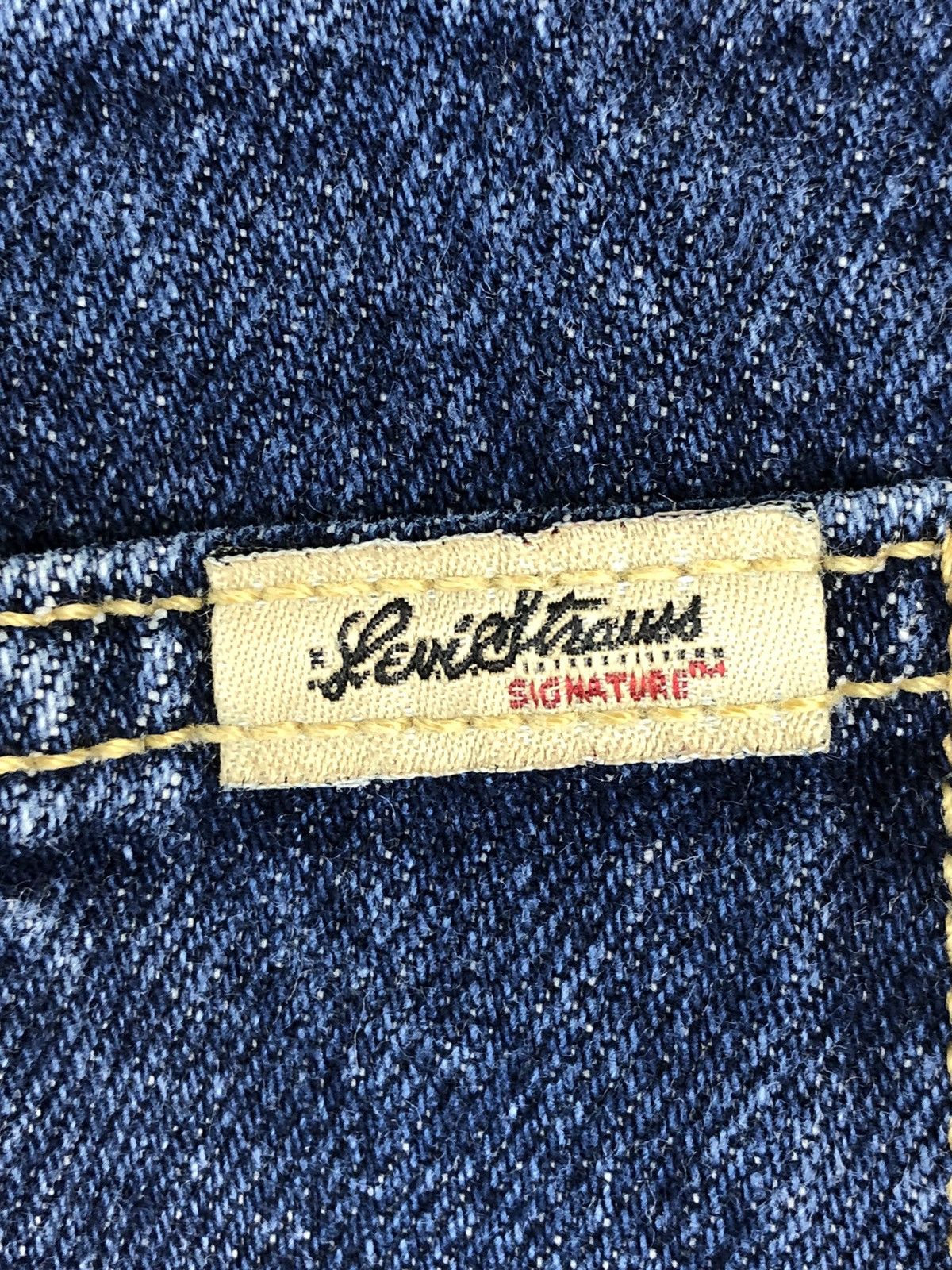 Jean × Levi's Vintage Clothing × Vintage Vintage 90’s Levi Strauss Signature Relaxed Fit Size US 36 / EU 52 - 15 Thumbnail