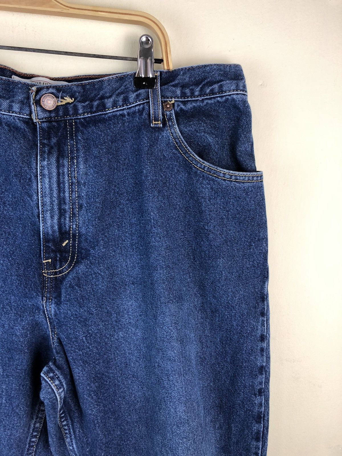 Jean × Levi's Vintage Clothing × Vintage Vintage 90’s Levi Strauss Signature Relaxed Fit Size US 36 / EU 52 - 5 Thumbnail