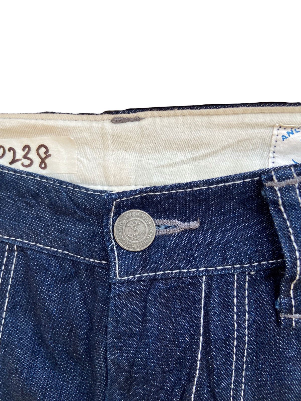Japanese Brand × URBAN RESEARCH DOORS ANCHOR HOUSE CARPENTER SOFT DENIM Size US 30 / EU 46 - 4 Thumbnail