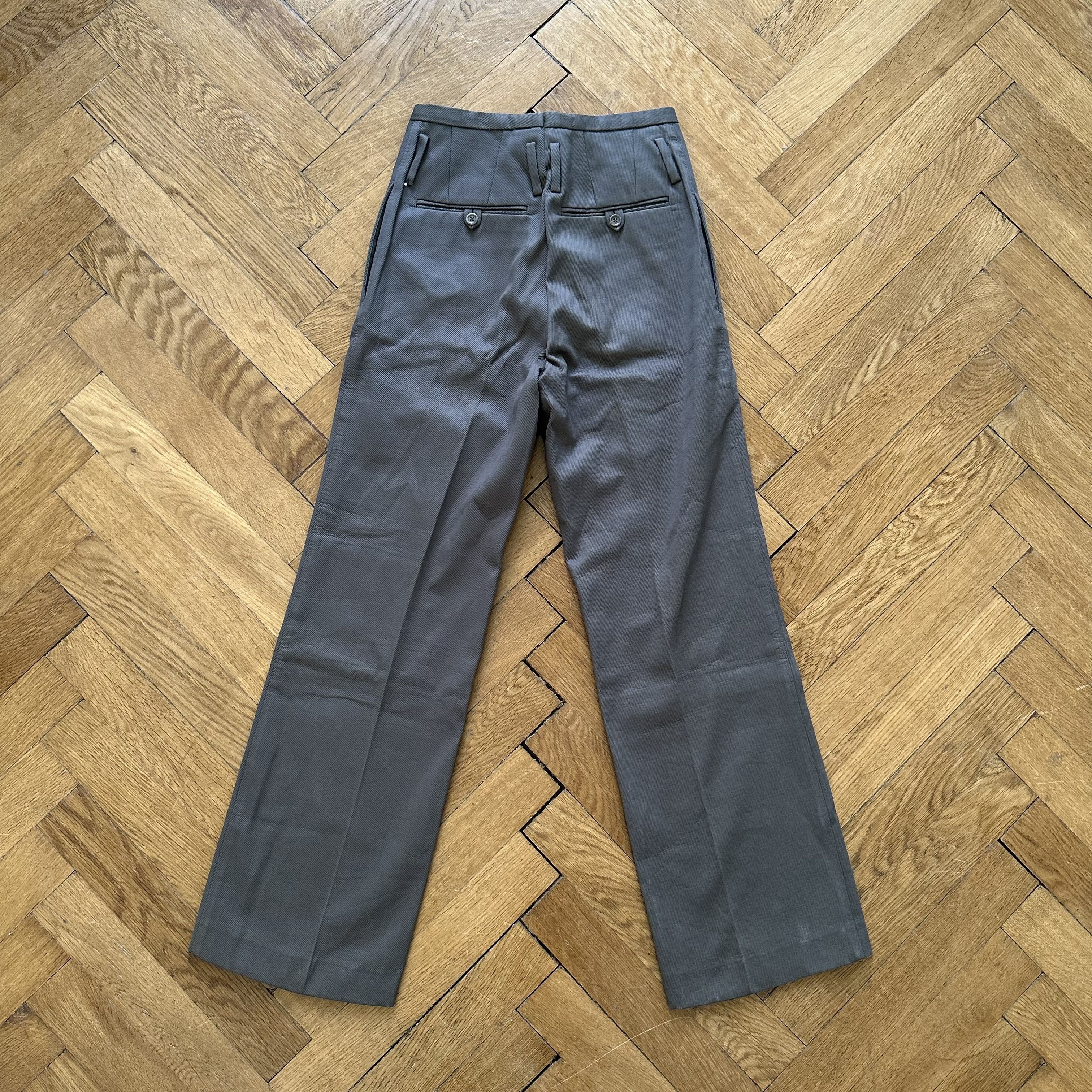 Carol Christian Poell AW97 Rubberized High Waist Denim Pants Size US 30 / EU 46 - 2 Thumbnail