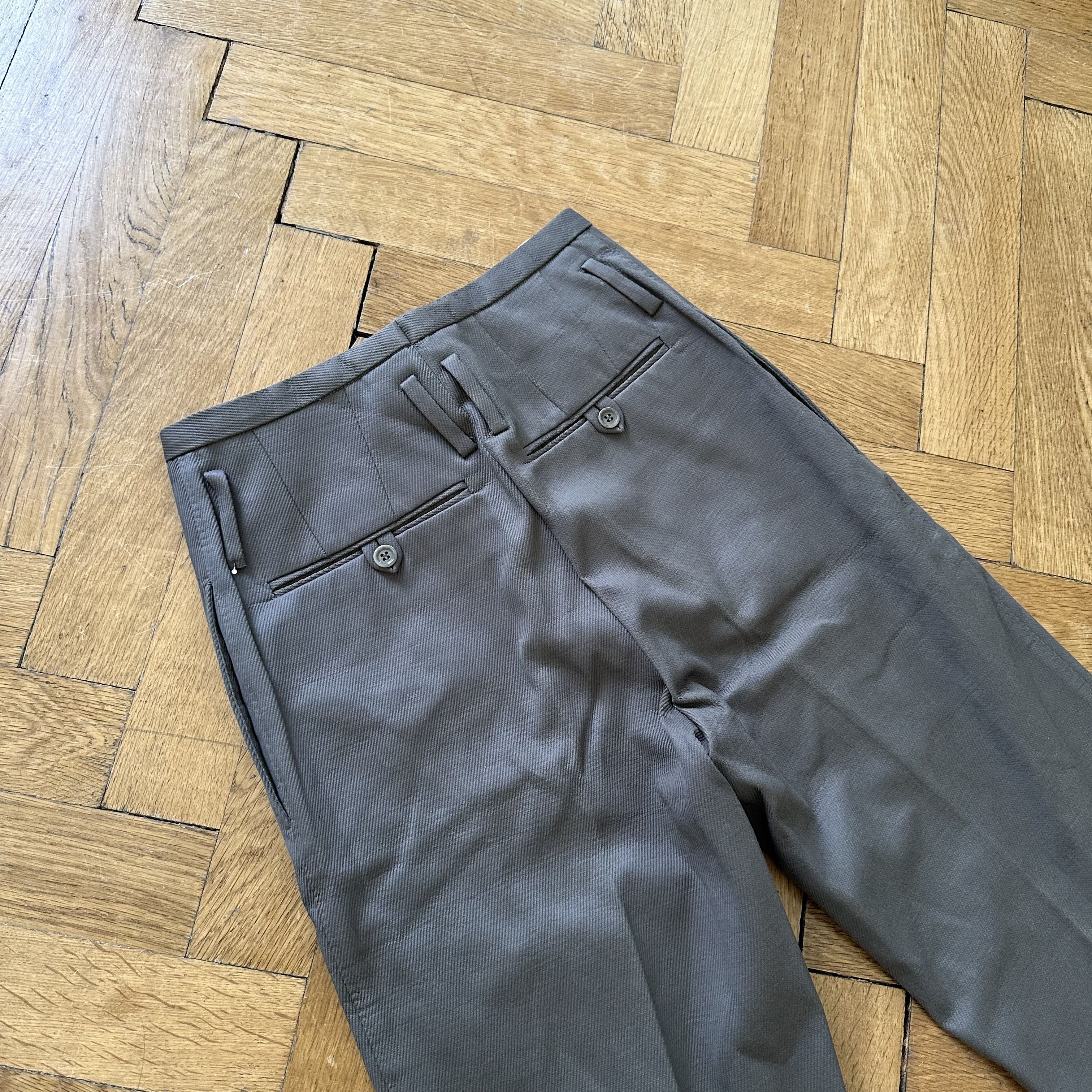 Carol Christian Poell AW97 Rubberized High Waist Denim Pants Size US 30 / EU 46 - 9 Thumbnail