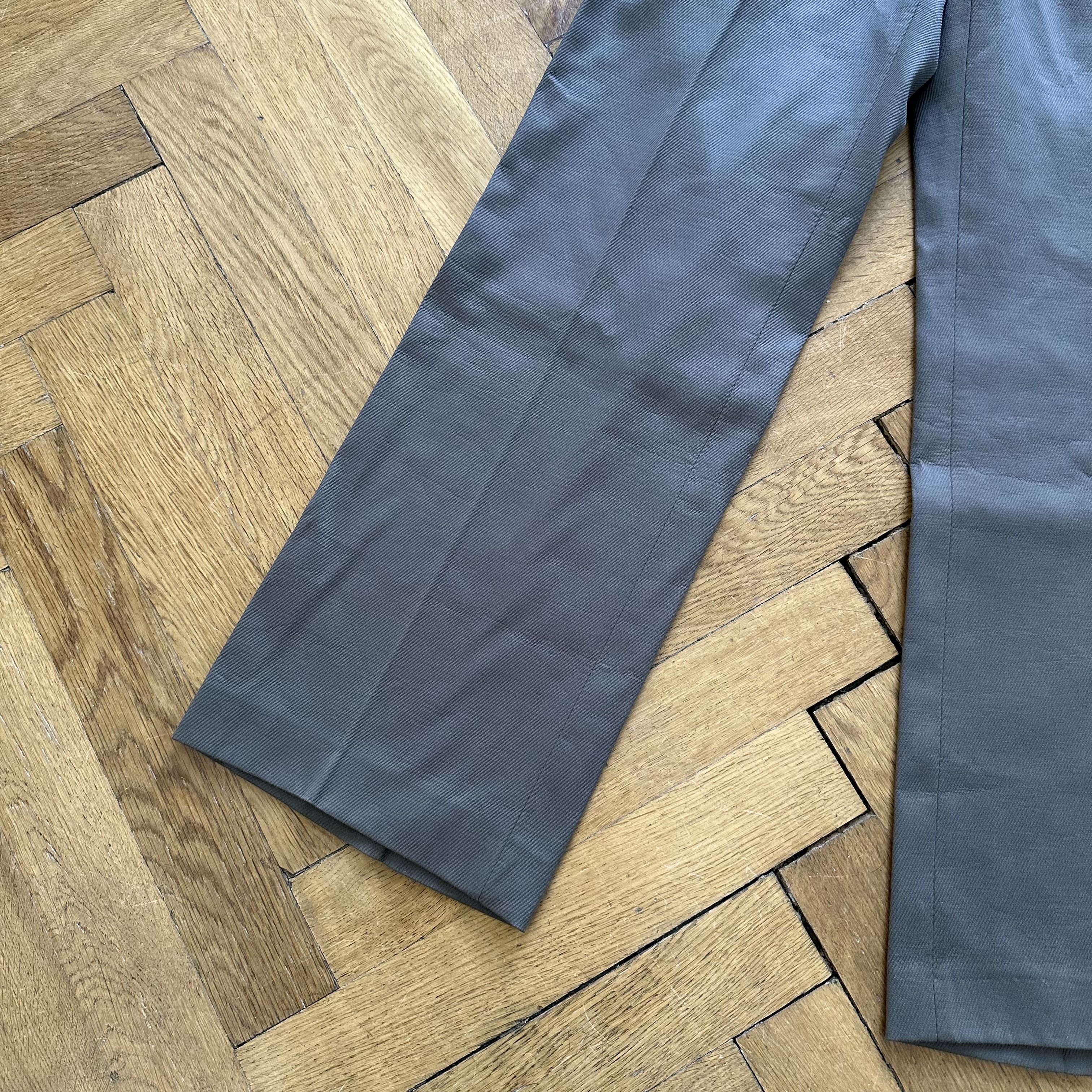 Carol Christian Poell AW97 Rubberized High Waist Denim Pants Size US 30 / EU 46 - 8 Thumbnail