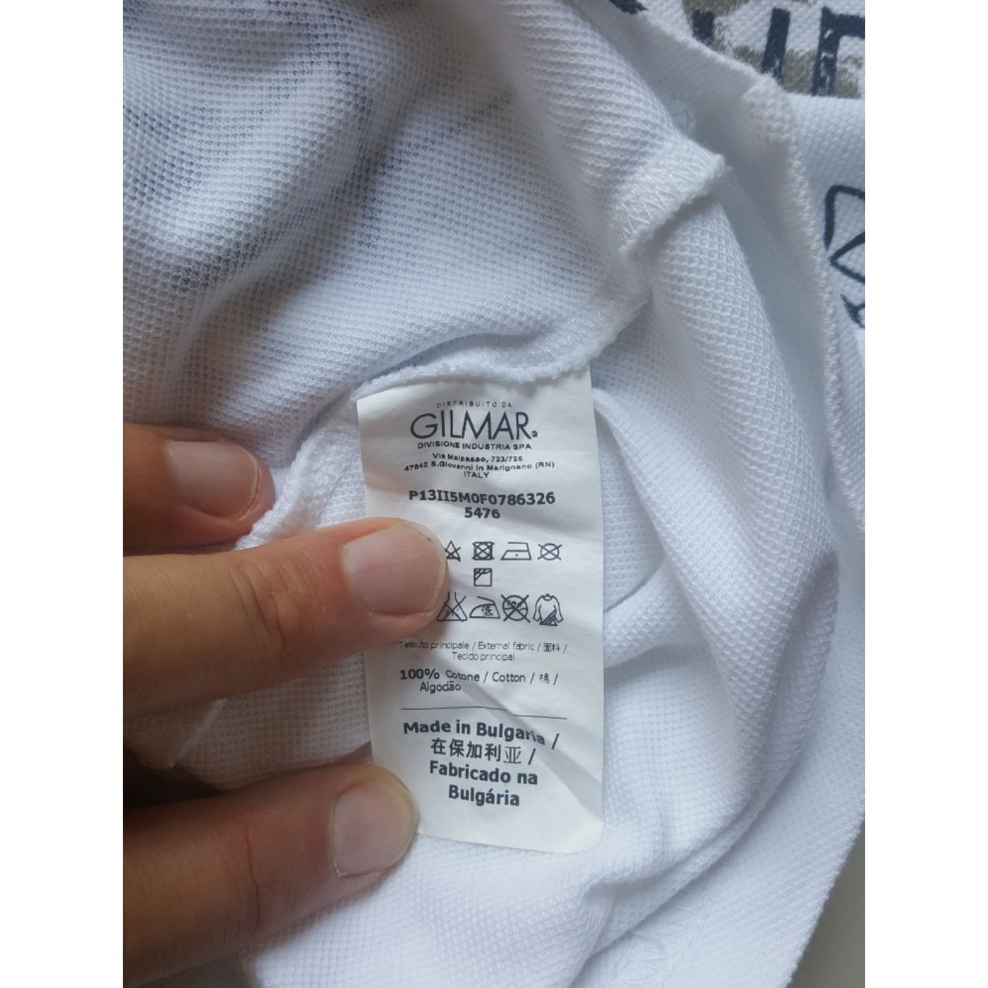 Iceberg Punk Grunge Written Claims White Polo Size US M / EU 48-50 / 2 - 5 Thumbnail
