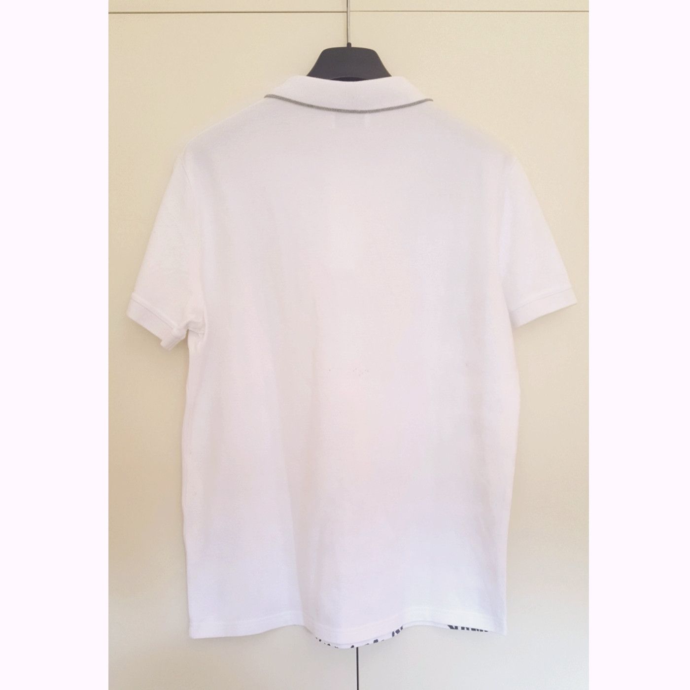 Iceberg Punk Grunge Written Claims White Polo Size US M / EU 48-50 / 2 - 3 Thumbnail