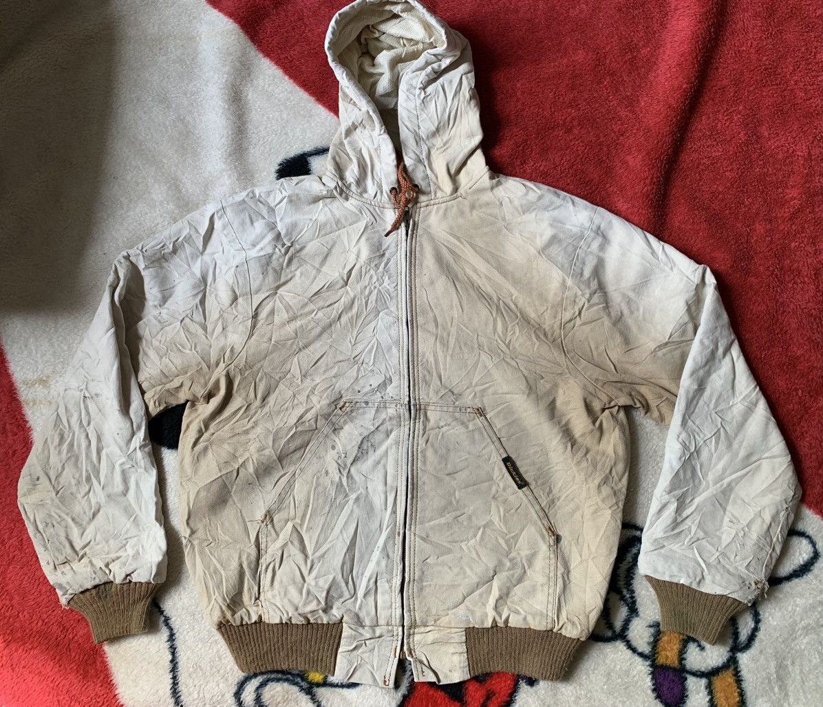 Dickies VINTAGE 90s DICKIES CHORE JACKET THRASH CONDITION Size US M / EU 48-50 / 2 - 1 Thumbnail