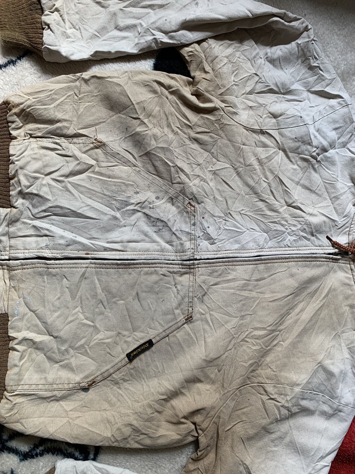 Dickies VINTAGE 90s DICKIES CHORE JACKET THRASH CONDITION Size US M / EU 48-50 / 2 - 3 Thumbnail