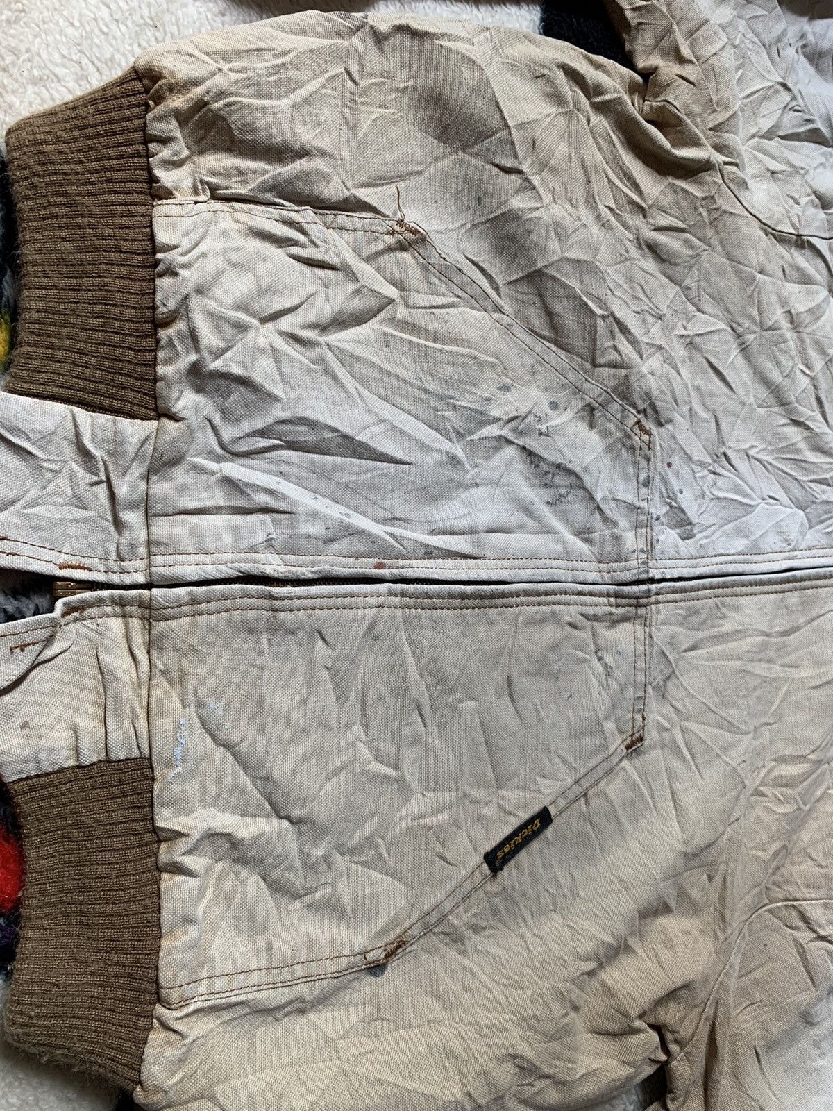 Dickies VINTAGE 90s DICKIES CHORE JACKET THRASH CONDITION Size US M / EU 48-50 / 2 - 4 Thumbnail