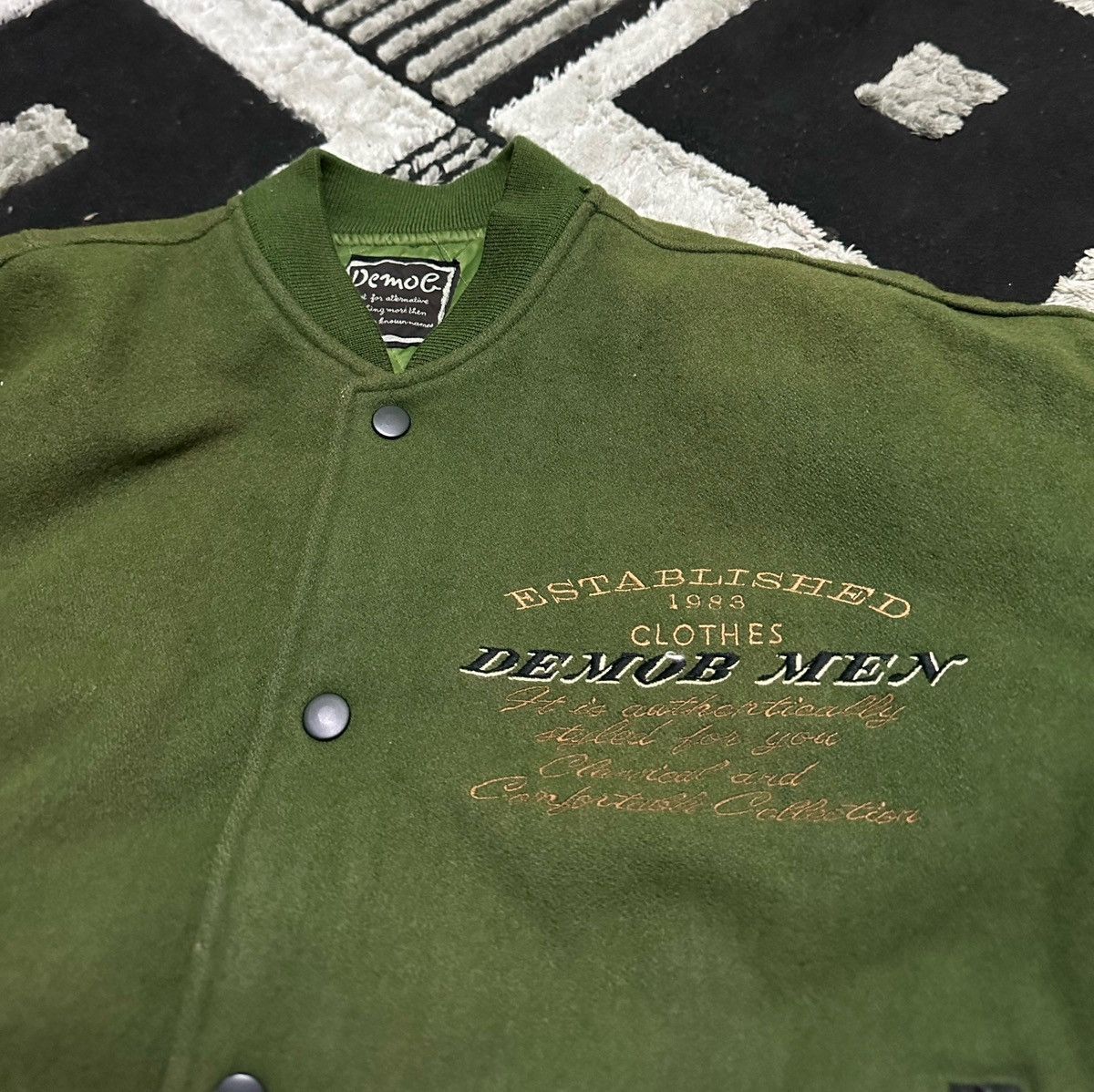 Vintage Vintage Demob men varsity jacket Size US L / EU 52-54 / 3 - 4 Thumbnail
