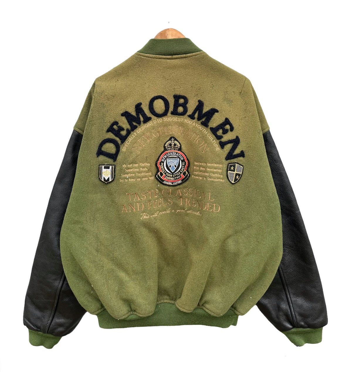 Vintage Vintage Demob men varsity jacket Size US L / EU 52-54 / 3 - 1 Thumbnail