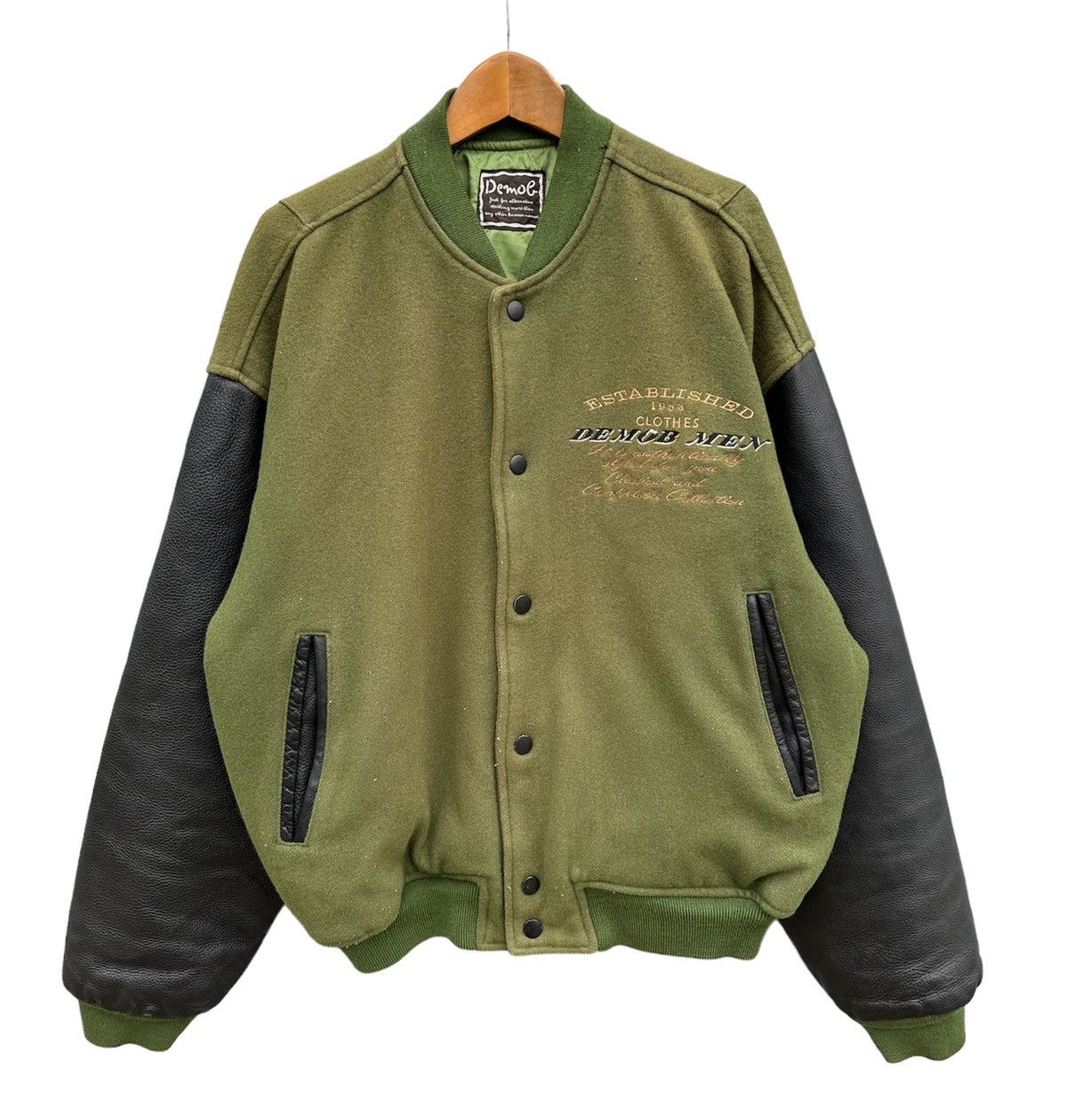 Vintage Vintage Demob men varsity jacket Size US L / EU 52-54 / 3 - 2 Thumbnail