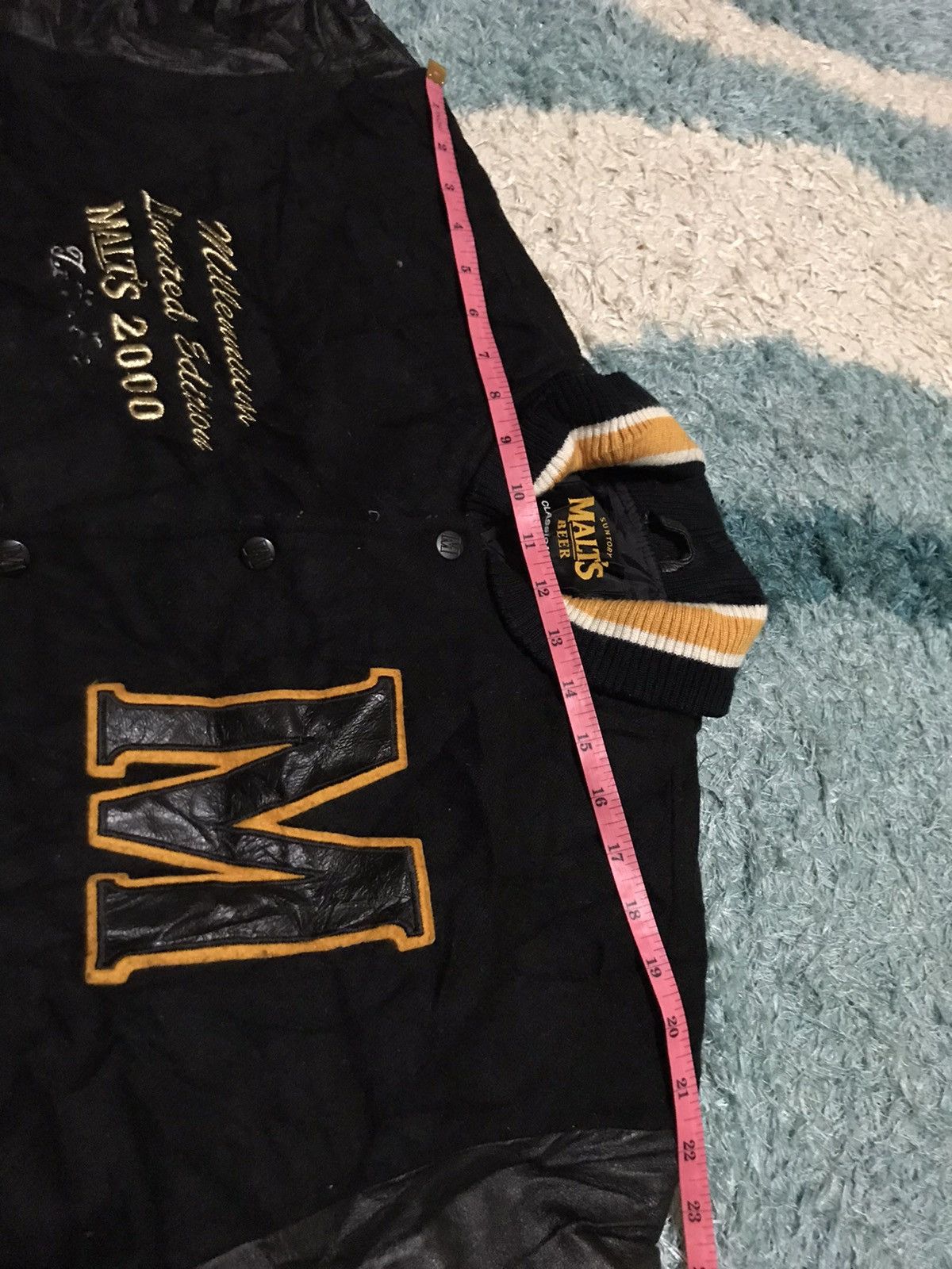 Vintage Malt’s football wool Varsity jacket Size US M / EU 48-50 / 2 - 9 Thumbnail