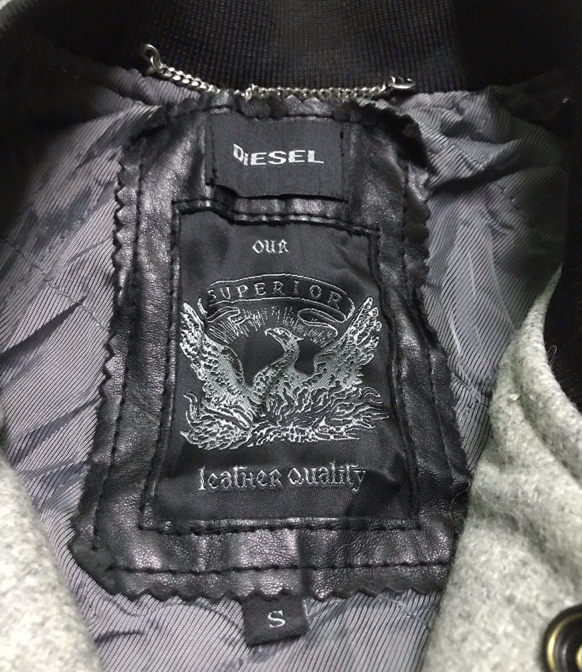 Diesel Vintage Diesel varsity jacket Size US S / EU 44-46 / 1 - 6 Thumbnail