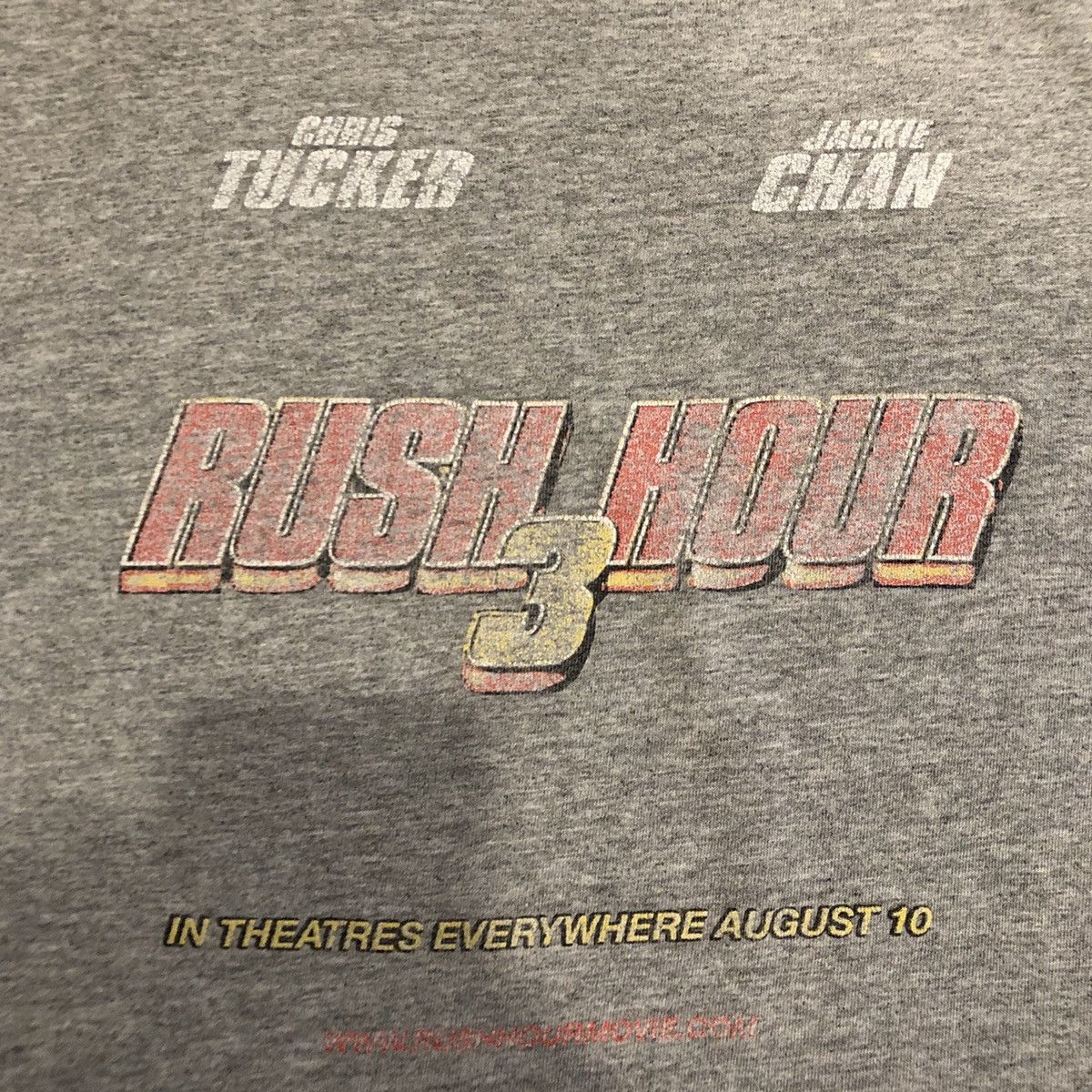 Universal Studios Vintage 2007 Rush Hour 3 Movie Promo Tee Size US M / EU 48-50 / 2 - 2 Thumbnail