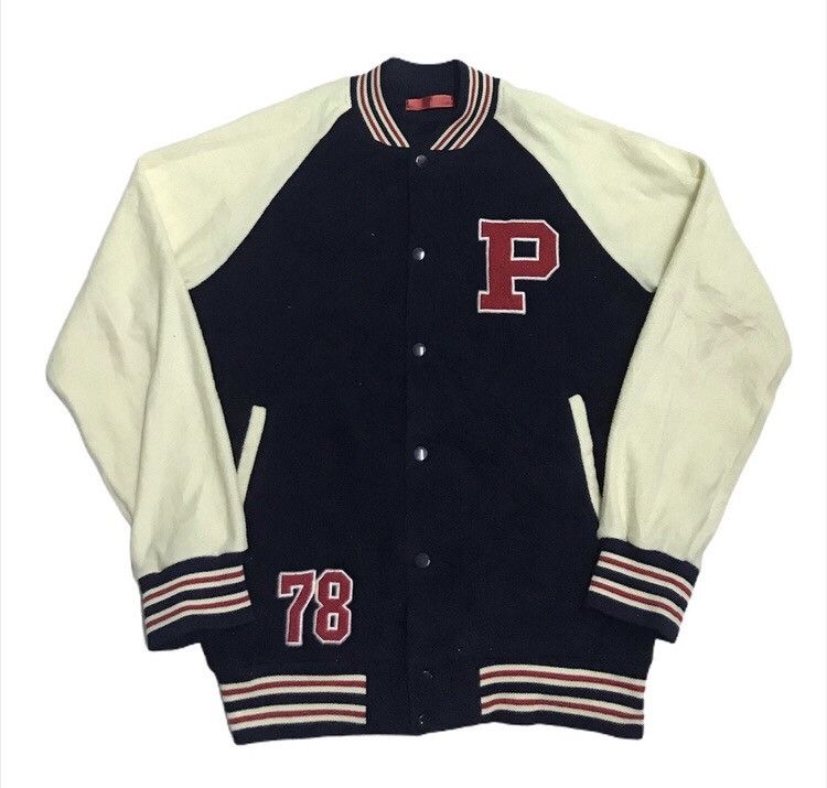 Japanese Brand Pickup !! Varsity jacket Size US M / EU 48-50 / 2 - 1 Thumbnail