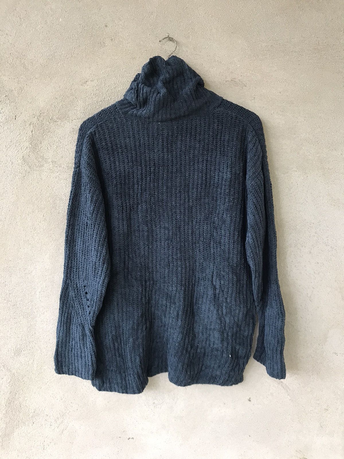20471120 × Beauty Beast RARE TITICACA KNITWEAR JACKET SHAGGY STYLE KURT COBAIN Size US M / EU 48-50 / 2 - 5 Thumbnail