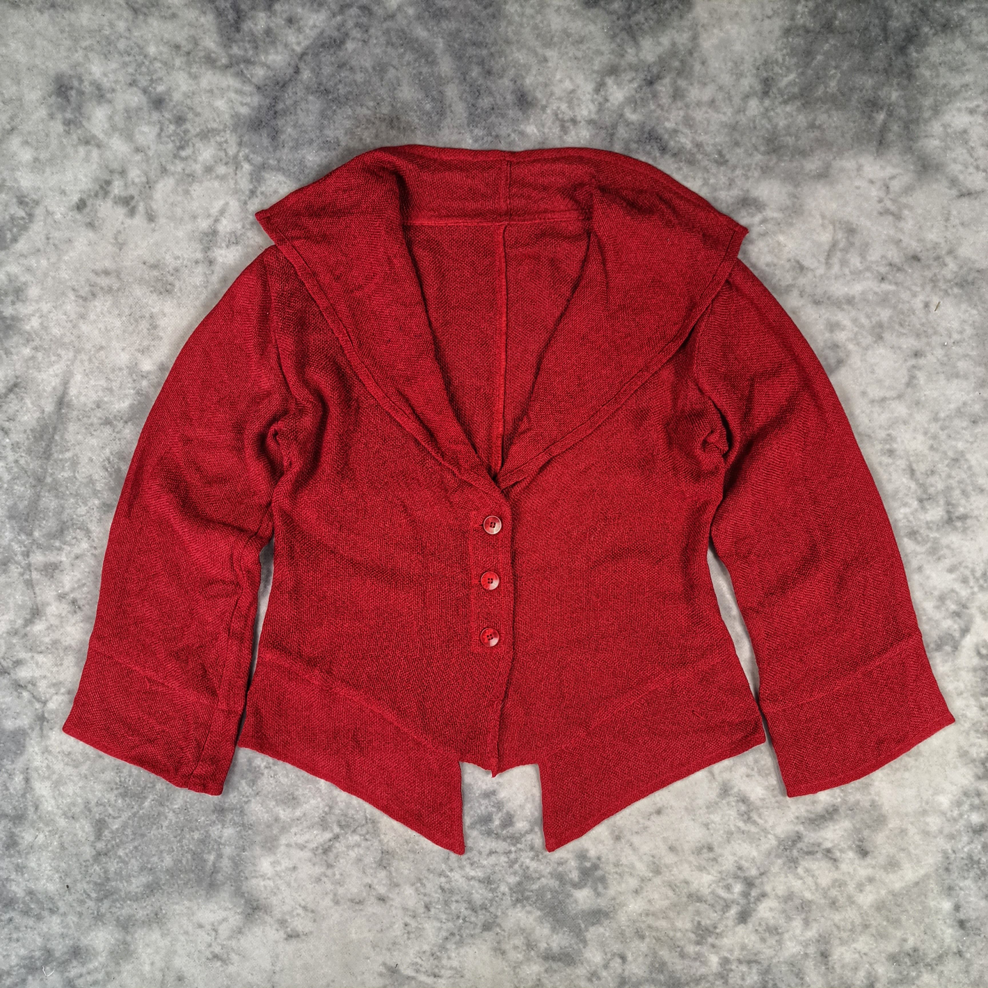 Japanese Brand Vintage Japanese Style Cardigan Kapital Issey Miyake Vibe Size US S / EU 44-46 / 1 - 1 Thumbnail