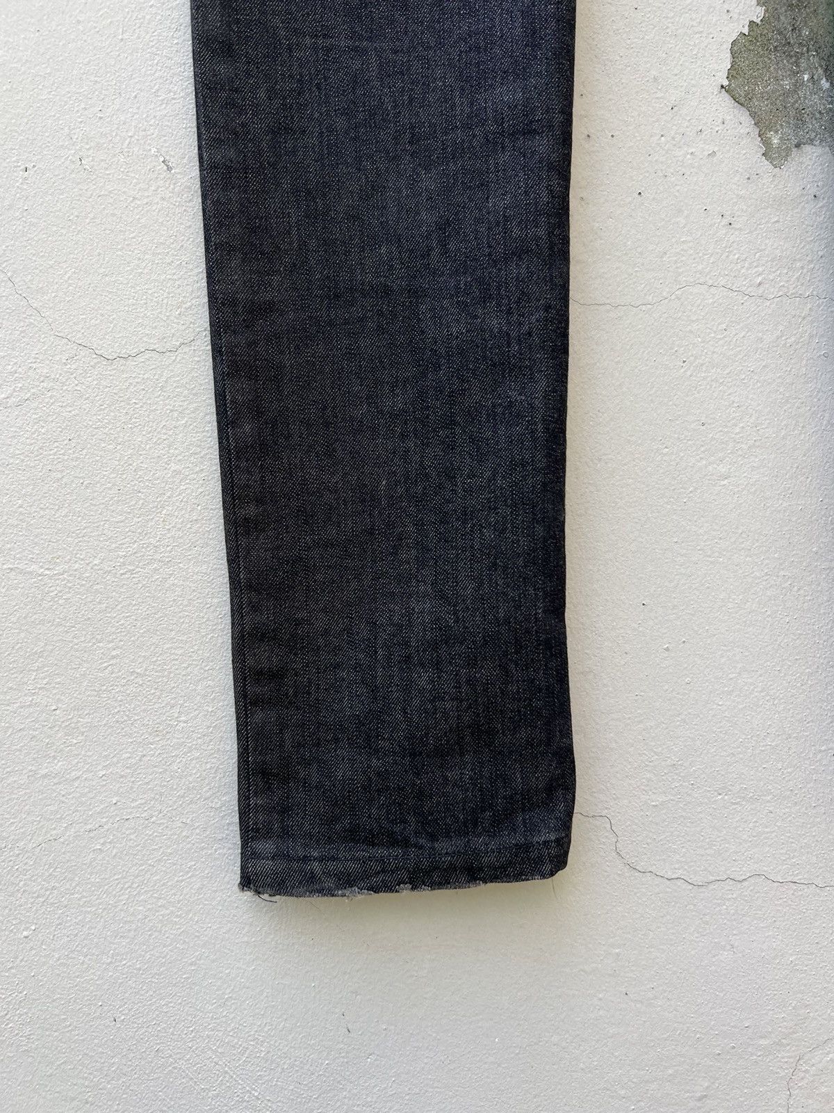 Nicolas Andreas Taralis × Vintage SS 07 Nicholas Andreas Taralis Sun Fade Black Denim Jeans Size US 30 / EU 46 - 17 Thumbnail