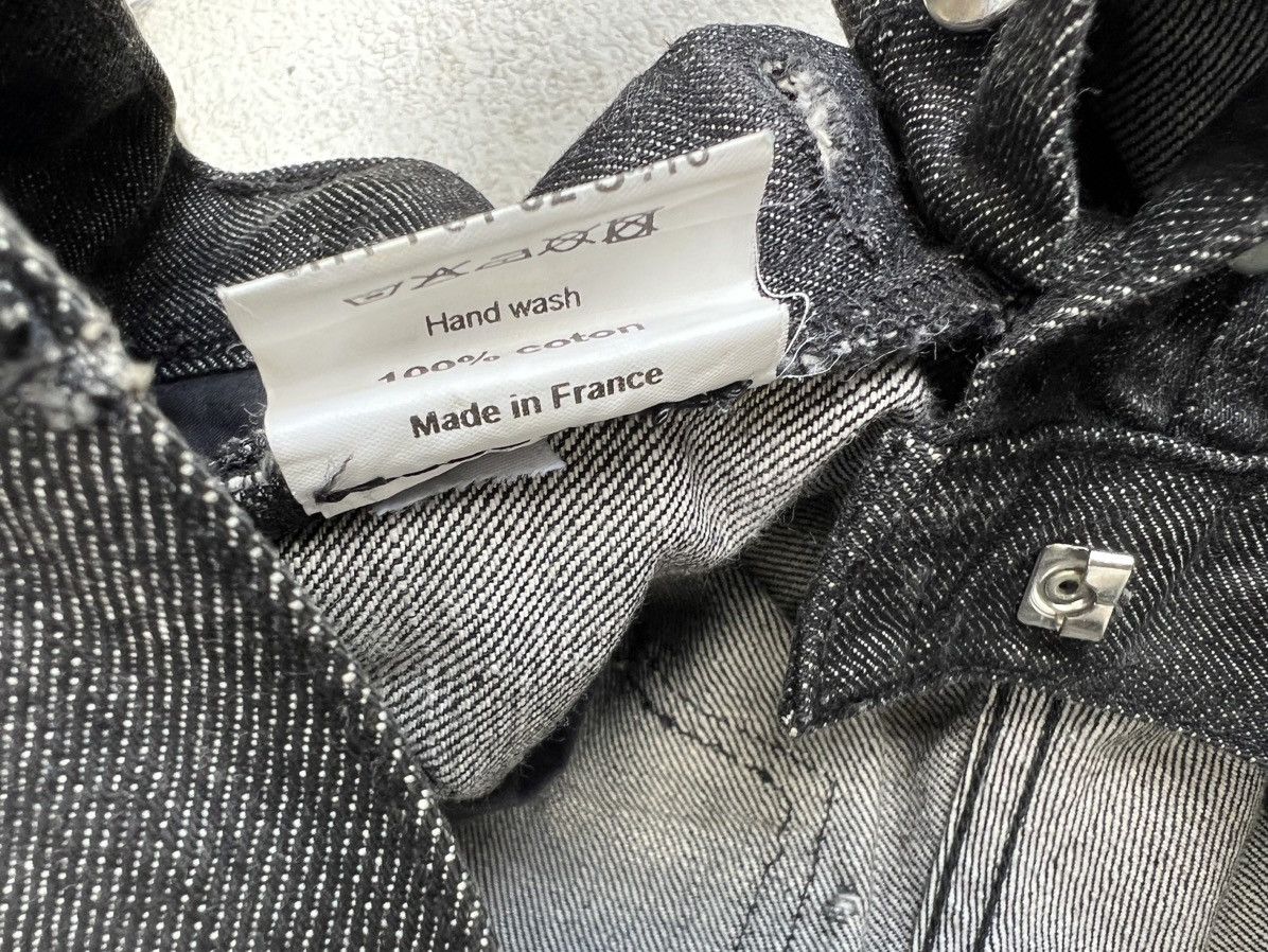 Nicolas Andreas Taralis × Vintage SS 07 Nicholas Andreas Taralis Sun Fade Black Denim Jeans Size US 30 / EU 46 - 24 Thumbnail