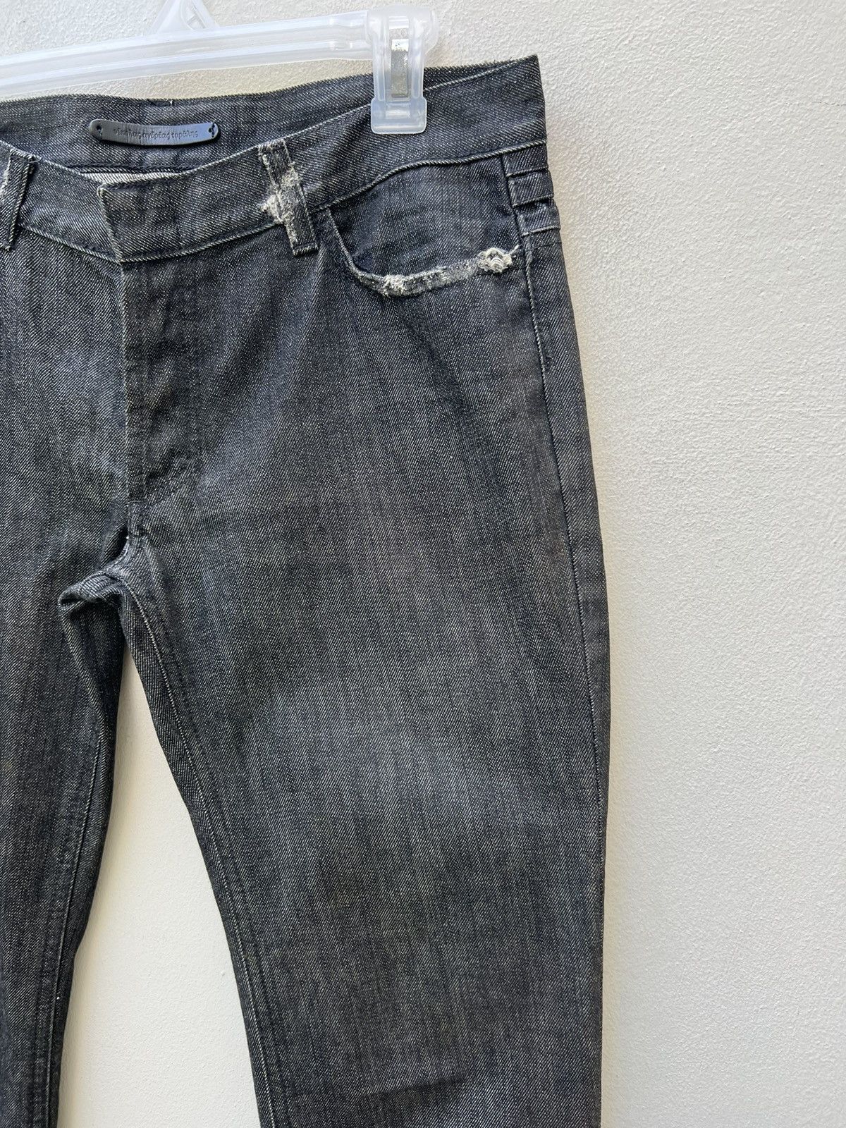Nicolas Andreas Taralis × Vintage SS 07 Nicholas Andreas Taralis Sun Fade Black Denim Jeans Size US 30 / EU 46 - 11 Thumbnail