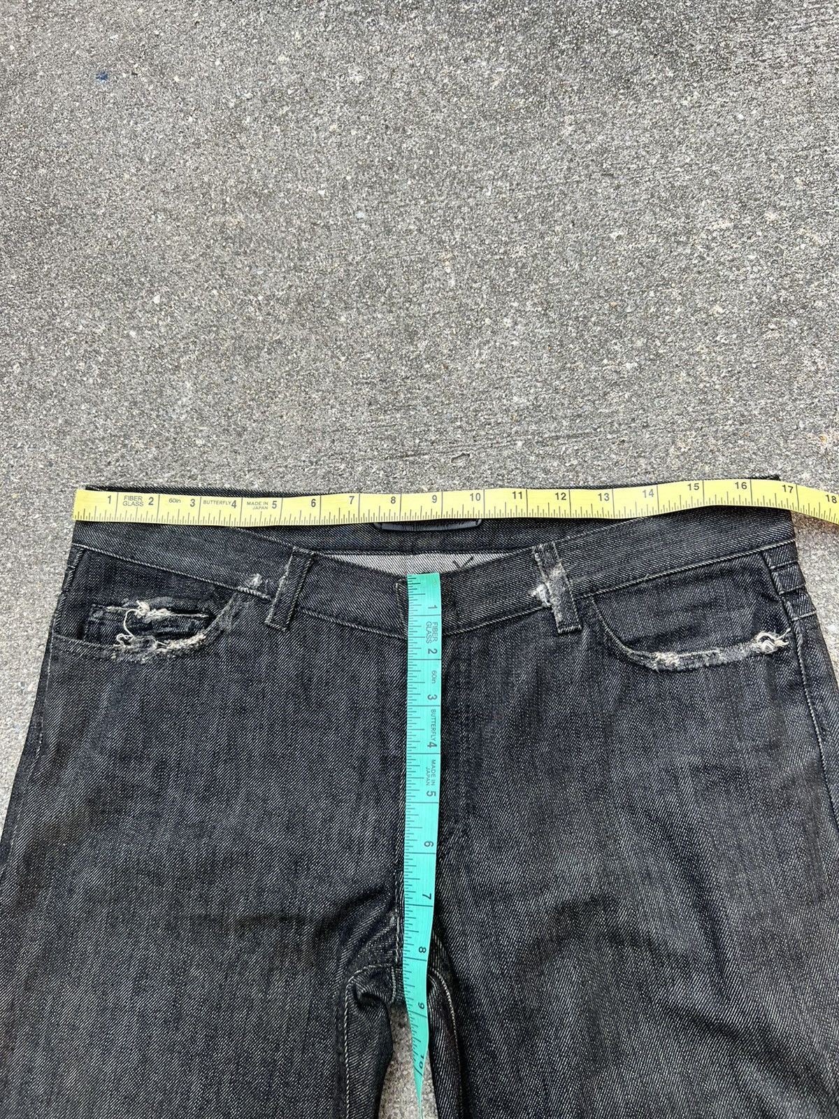 Nicolas Andreas Taralis × Vintage SS 07 Nicholas Andreas Taralis Sun Fade Black Denim Jeans Size US 30 / EU 46 - 2 Thumbnail