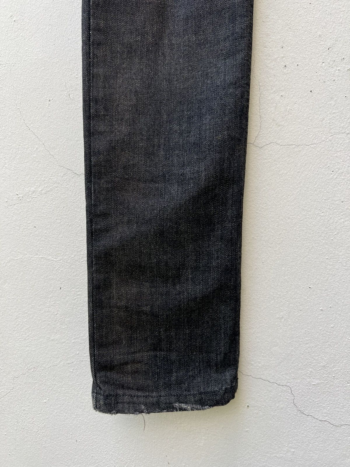 Nicolas Andreas Taralis × Vintage SS 07 Nicholas Andreas Taralis Sun Fade Black Denim Jeans Size US 30 / EU 46 - 10 Thumbnail
