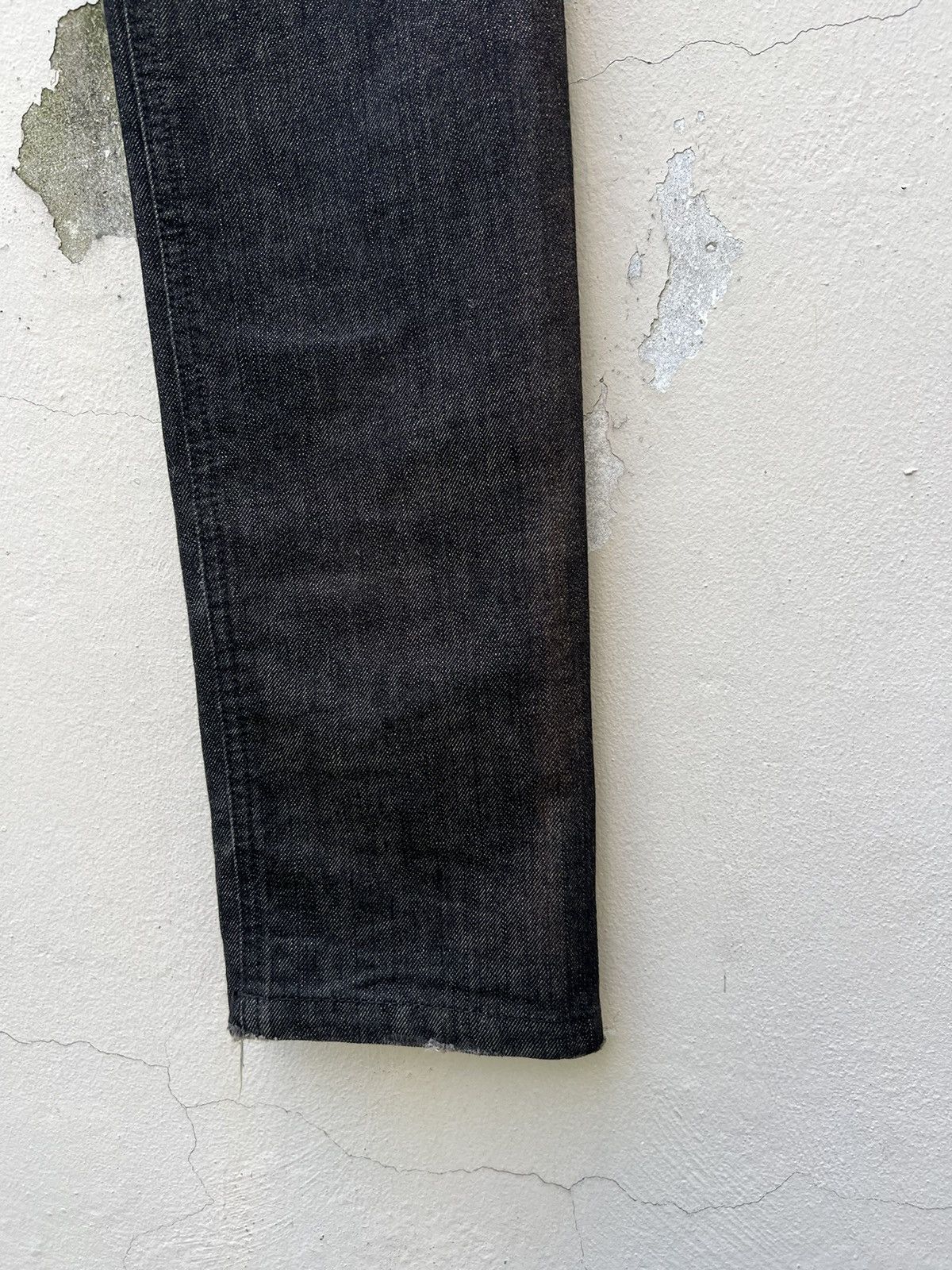 Nicolas Andreas Taralis × Vintage SS 07 Nicholas Andreas Taralis Sun Fade Black Denim Jeans Size US 30 / EU 46 - 13 Thumbnail