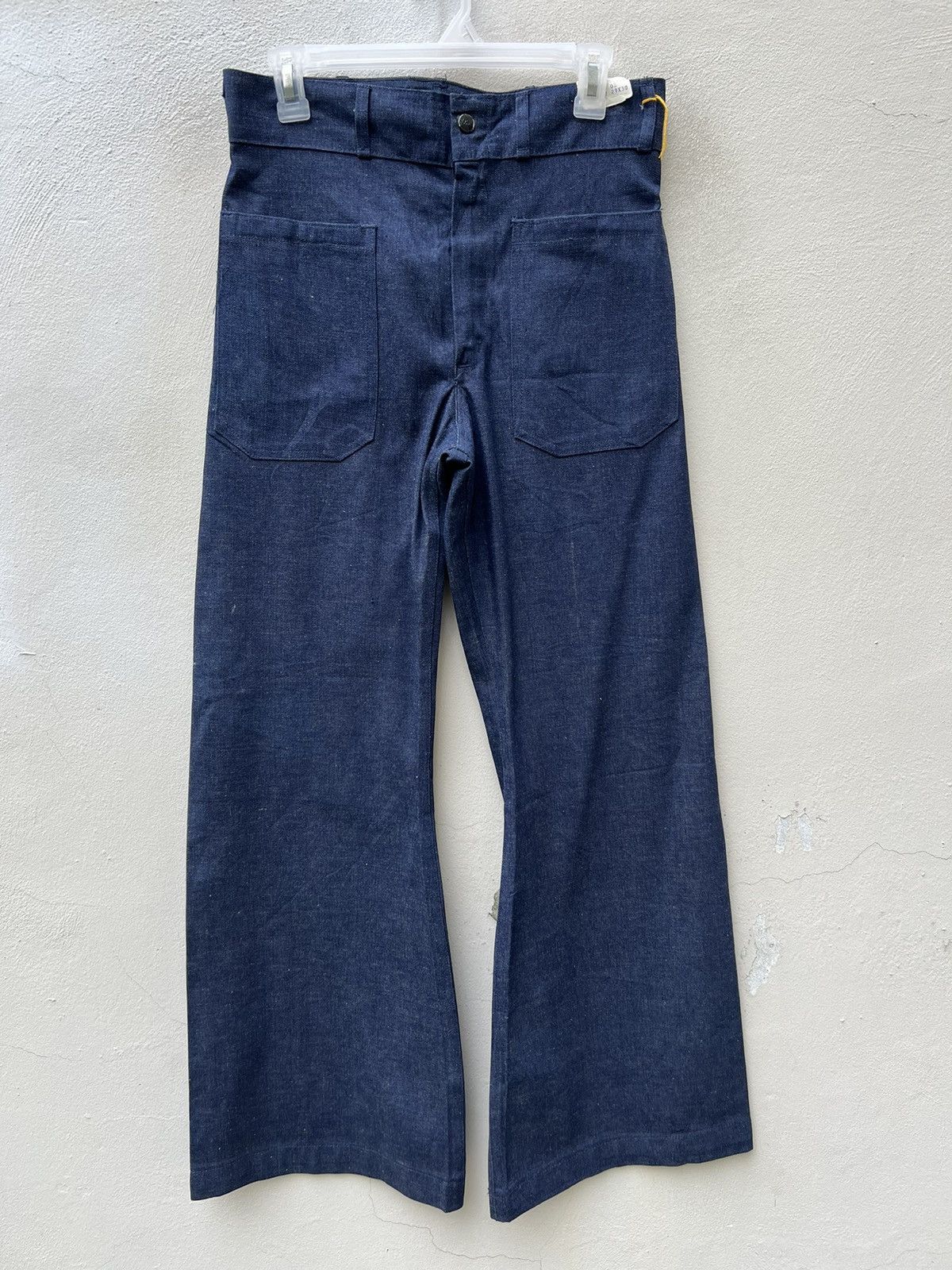 Vintage 50s 60s Seafarer Cone Denim Sanforized Super Flare Jeans Size US 29 - 6 Thumbnail
