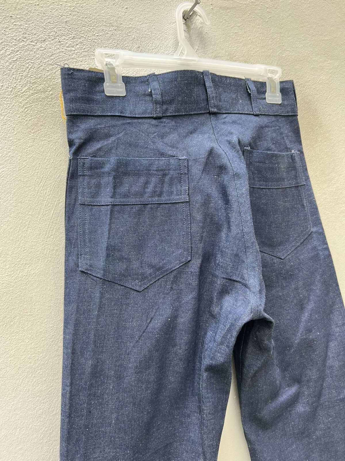 Vintage 50s 60s Seafarer Cone Denim Sanforized Super Flare Jeans Size US 29 - 15 Thumbnail