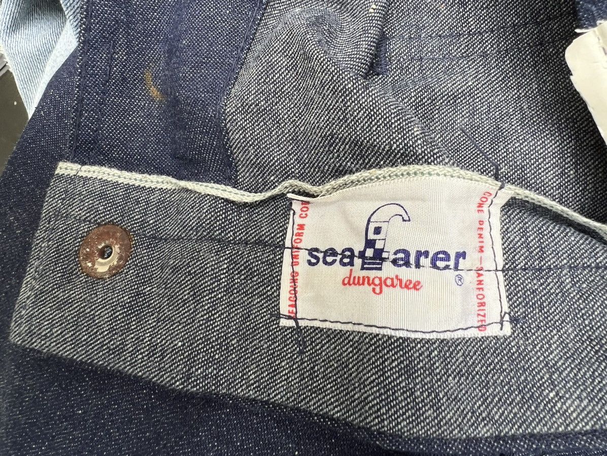 Vintage 50s 60s Seafarer Cone Denim Sanforized Super Flare Jeans Size US 29 - 20 Thumbnail
