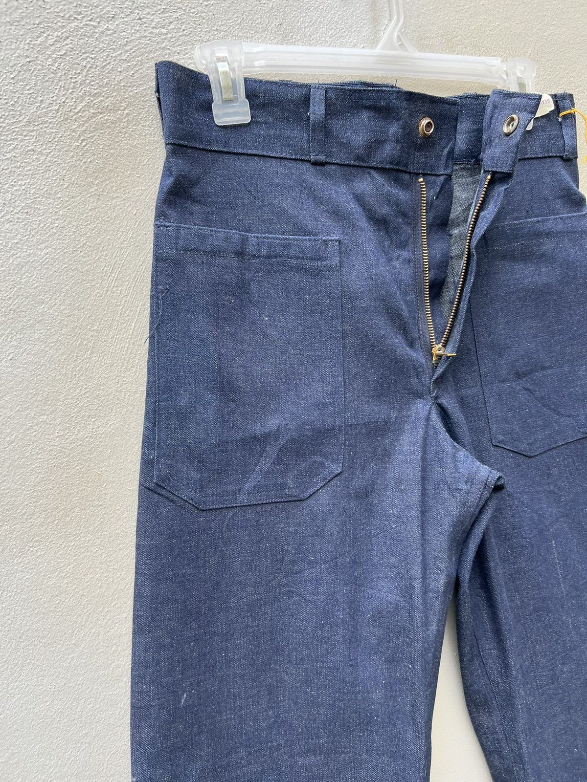 Vintage 50s 60s Seafarer Cone Denim Sanforized Super Flare Jeans Size US 29 - 8 Thumbnail