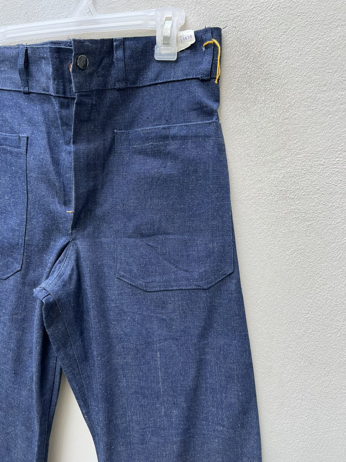 Vintage 50s 60s Seafarer Cone Denim Sanforized Super Flare Jeans Size US 29 - 11 Thumbnail