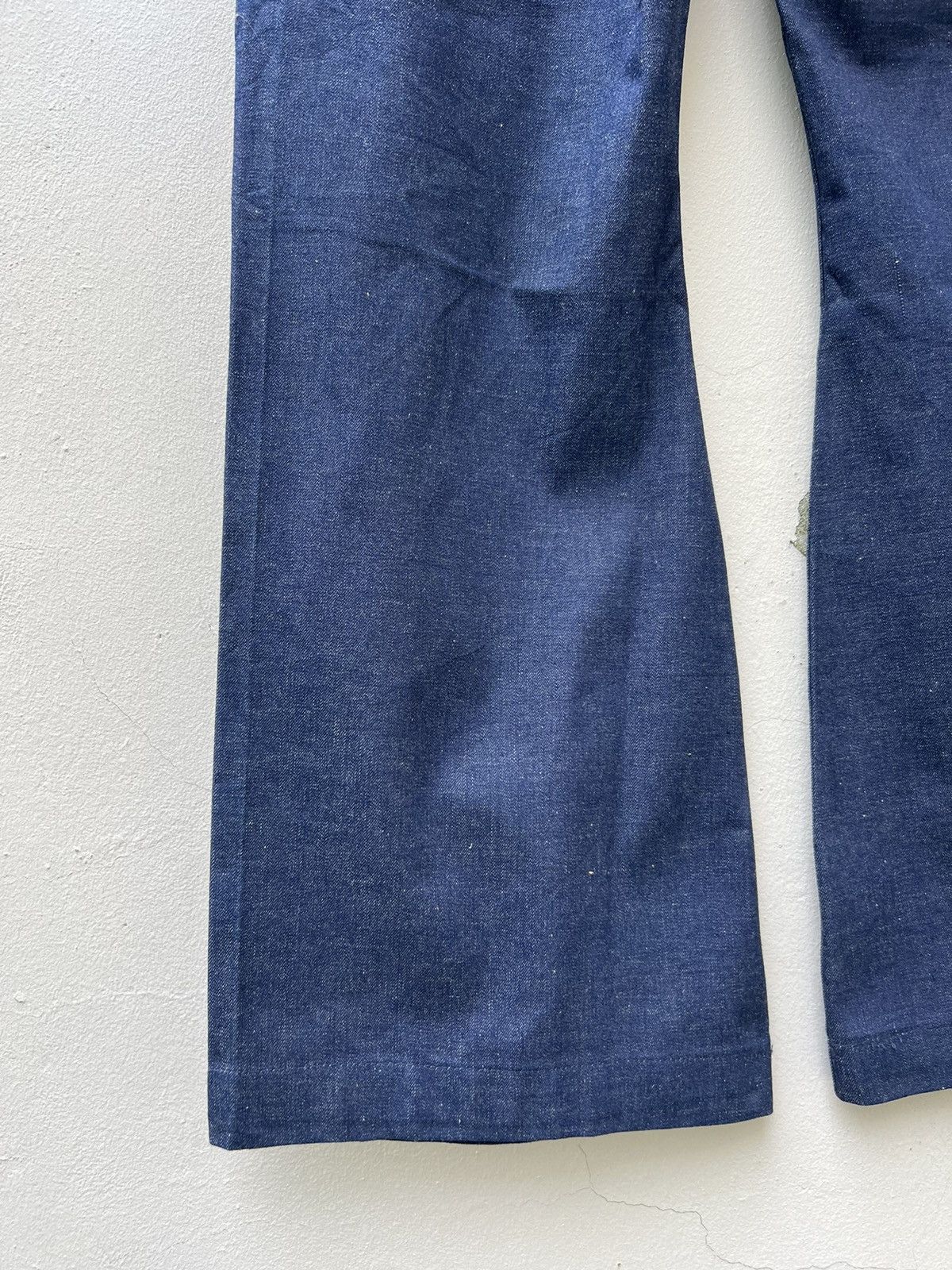 Vintage 50s 60s Seafarer Cone Denim Sanforized Super Flare Jeans Size US 29 - 16 Thumbnail