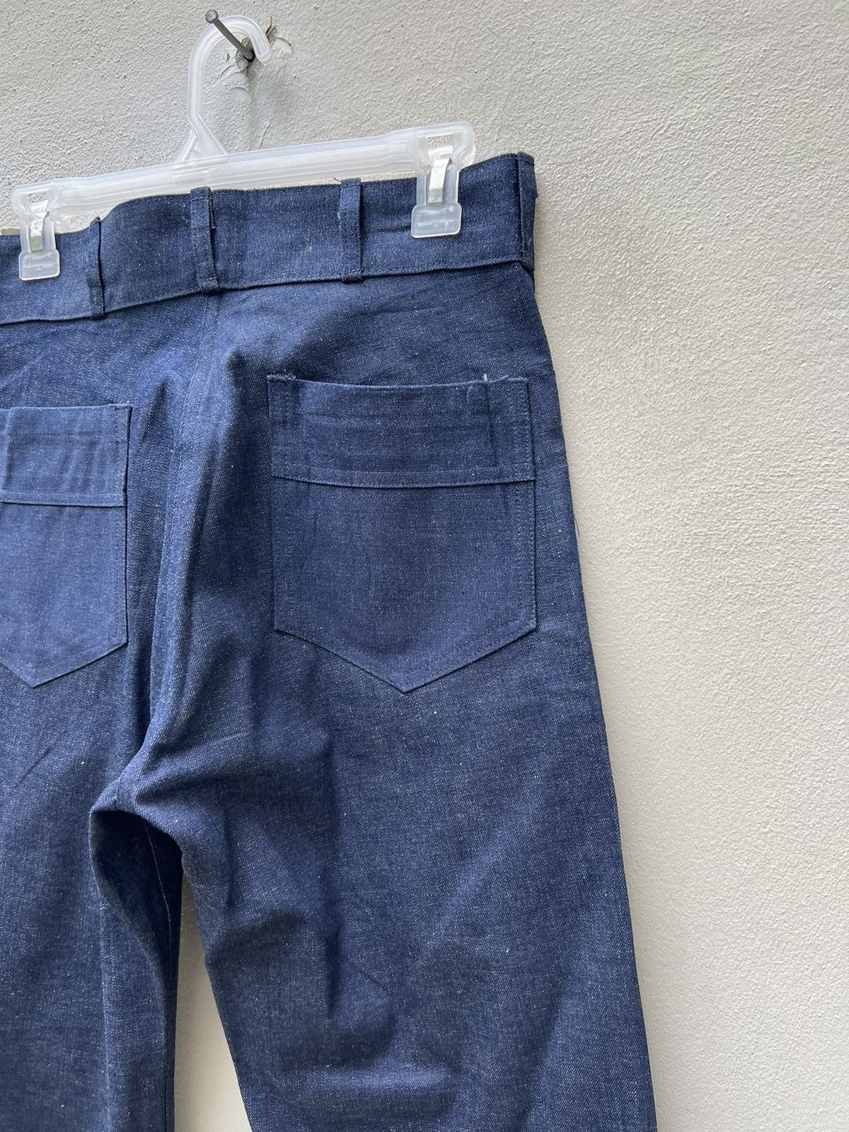 Vintage 50s 60s Seafarer Cone Denim Sanforized Super Flare Jeans Size US 29 - 17 Thumbnail