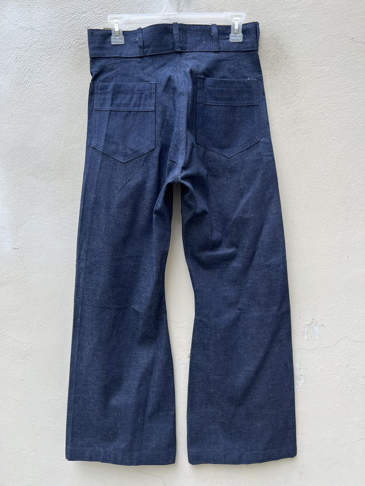 Vintage 50s 60s Seafarer Cone Denim Sanforized Super Flare Jeans Size US 29 - 14 Thumbnail