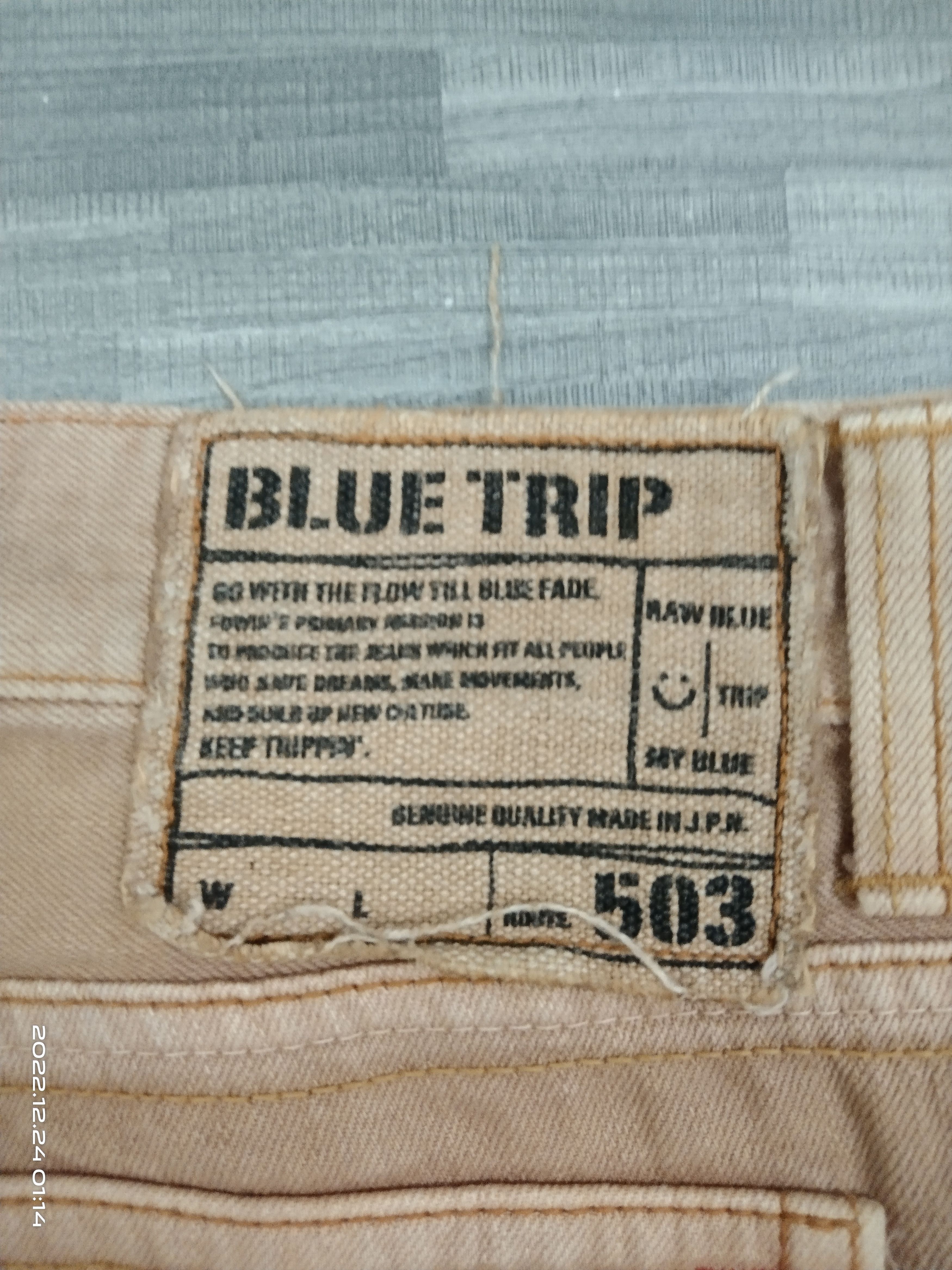 Vintage FLARE🔥SICK WASHED PEACH 503 EDWIN DENIM PANTS Size US 30 / EU 46 - 9 Thumbnail
