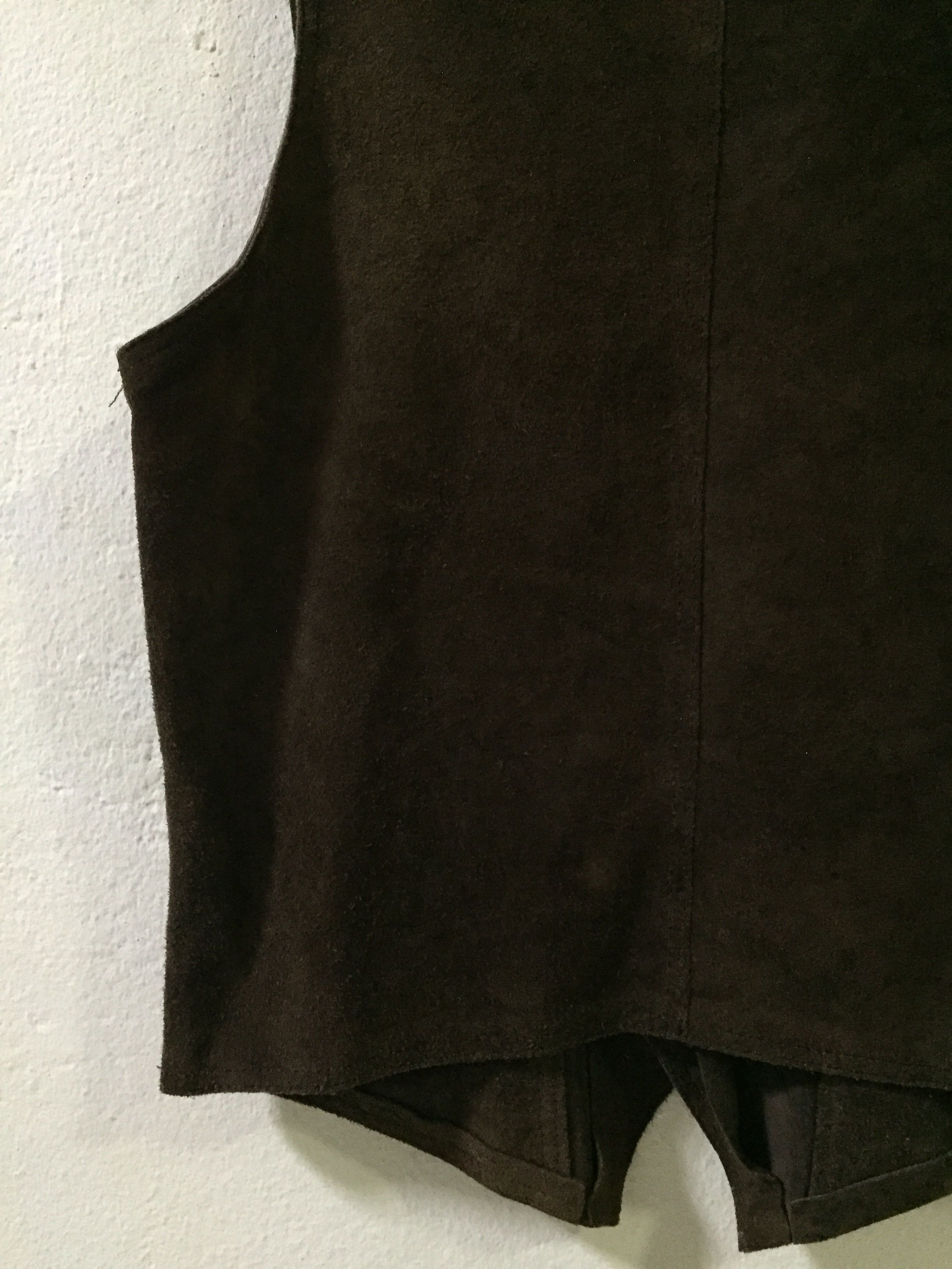 Leather Vintage King Jackson Leather Vest Size US S / EU 44-46 / 1 - 9 Thumbnail