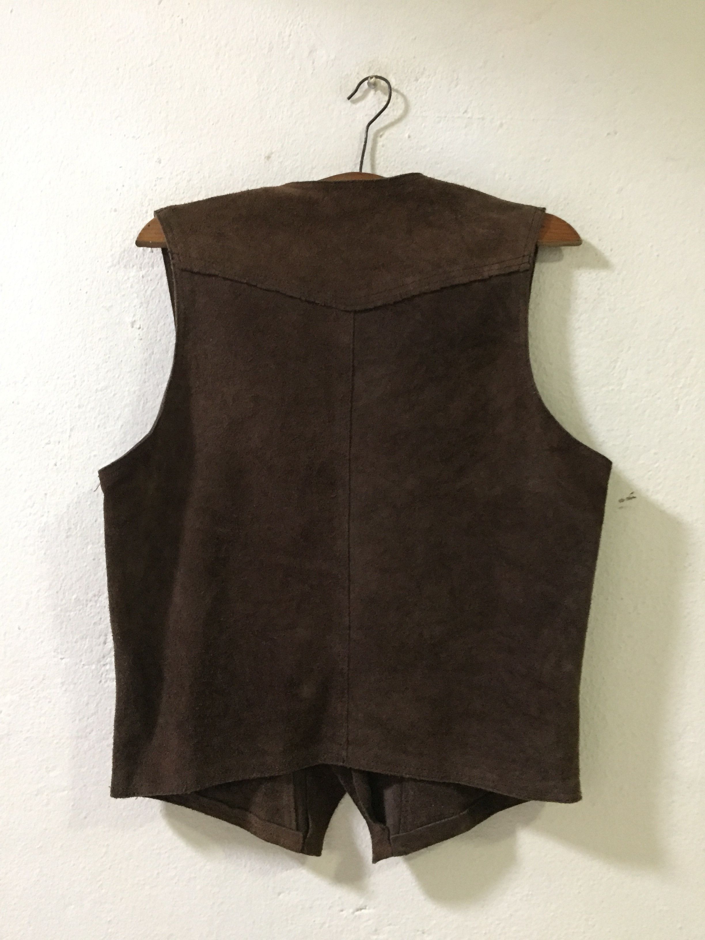 Leather Vintage King Jackson Leather Vest Size US S / EU 44-46 / 1 - 7 Thumbnail