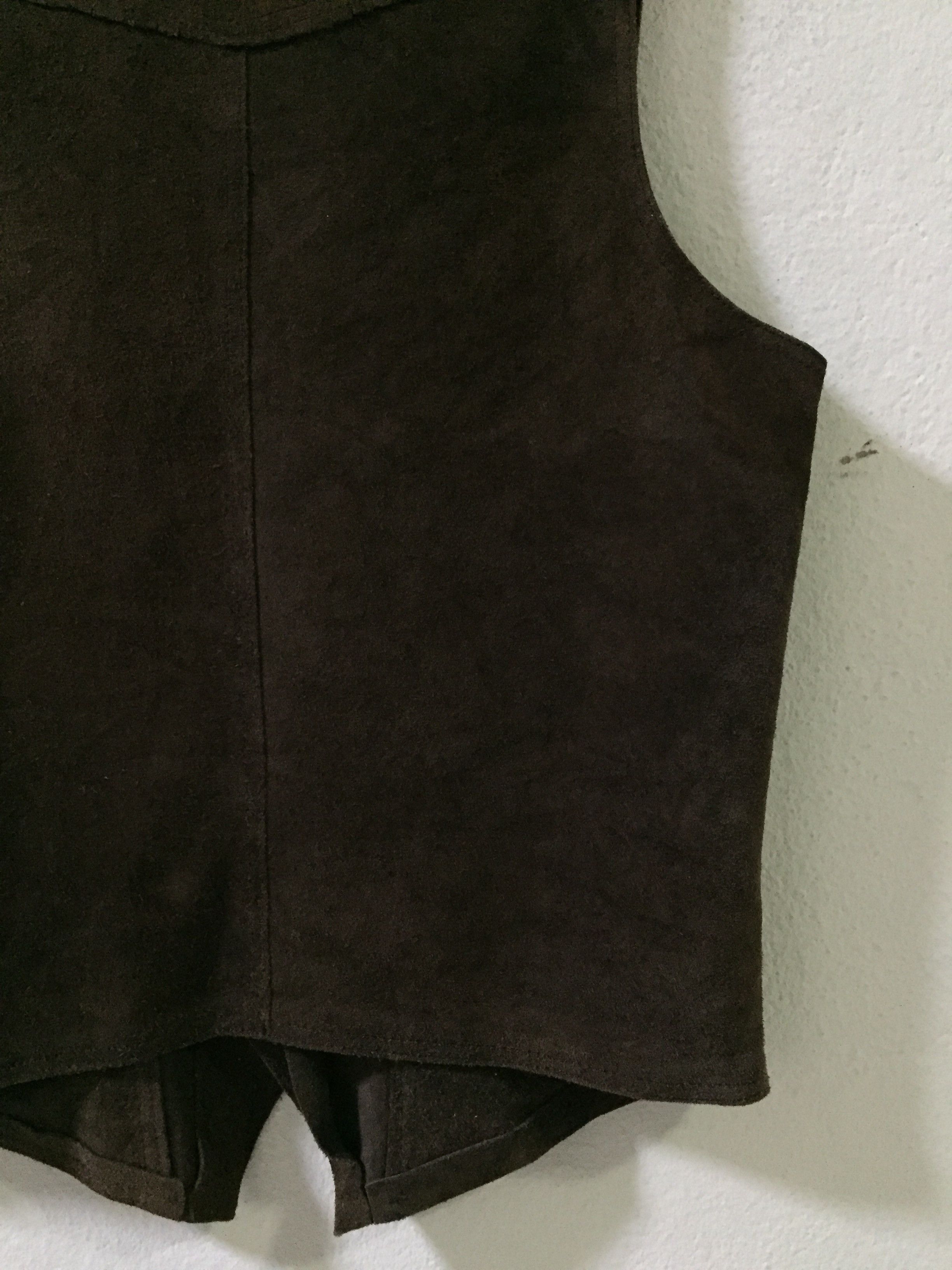 Leather Vintage King Jackson Leather Vest Size US S / EU 44-46 / 1 - 8 Thumbnail