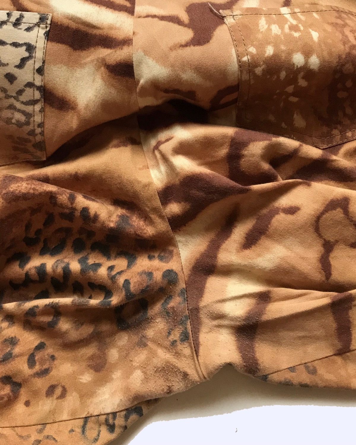 GF Ferre × Gianfranco Ferre Gianfranco Ferre Animal Leopard Print Womans Wide Pants Size US 36 / EU 52 - 7 Thumbnail