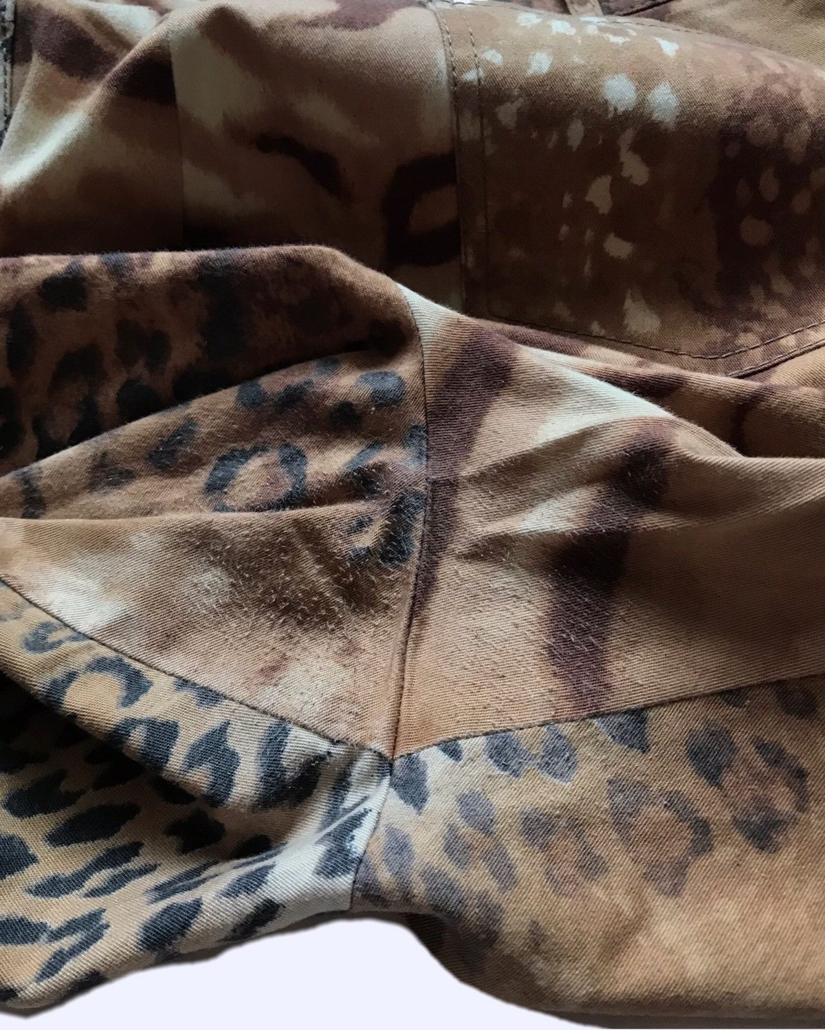 GF Ferre × Gianfranco Ferre Gianfranco Ferre Animal Leopard Print Womans Wide Pants Size US 36 / EU 52 - 8 Thumbnail