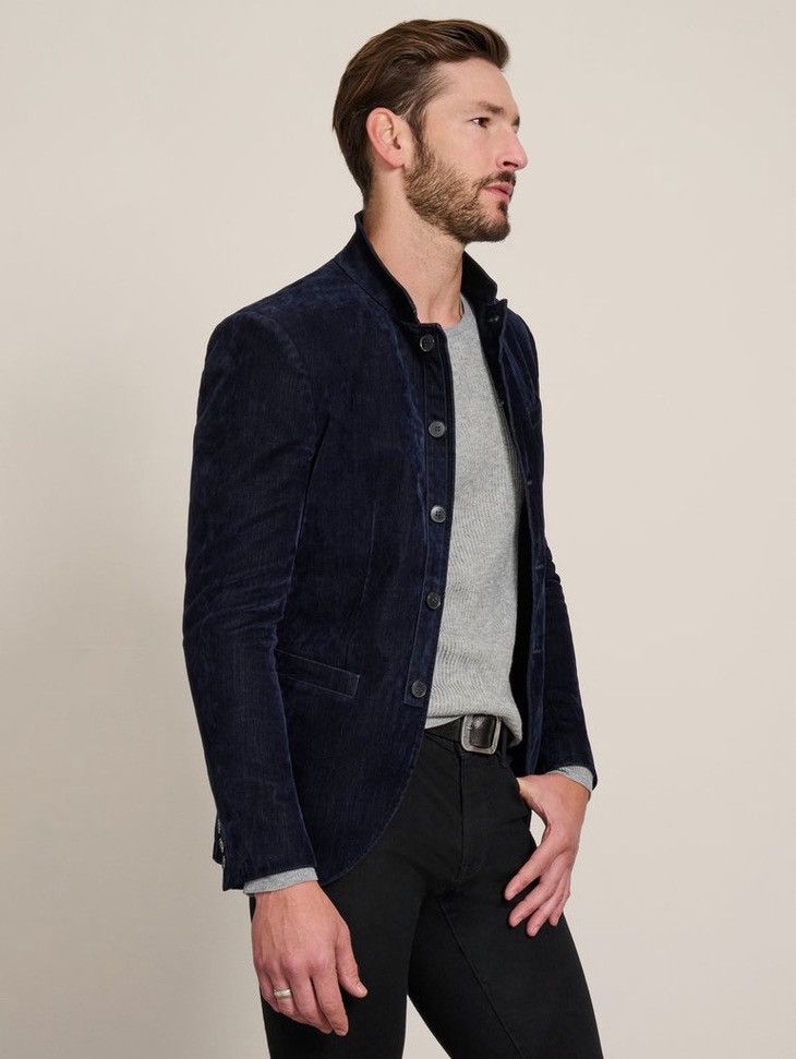 John Varvatos Flocked velvet jacket. Size EU 48 USA 38 Size US M / EU 48-50 / 2 - 8 Thumbnail