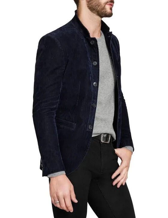 John Varvatos Flocked velvet jacket. Size EU 48 USA 38 Size US M / EU 48-50 / 2 - 14 Thumbnail
