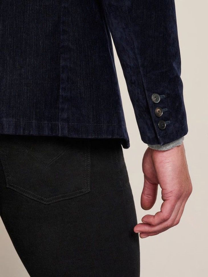 John Varvatos Flocked velvet jacket. Size EU 48 USA 38 Size US M / EU 48-50 / 2 - 11 Thumbnail