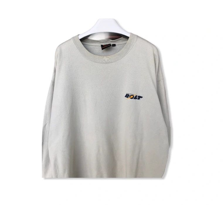 Lightning Bolt Lighting Bolt Small Logo Sweatshirt Size US XL / EU 56 / 4 - 2 Thumbnail