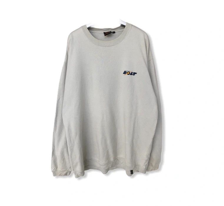 image of Lightning Bolt Lighting Bolt Small Logo Sweatshirt, Men's (Size XL)