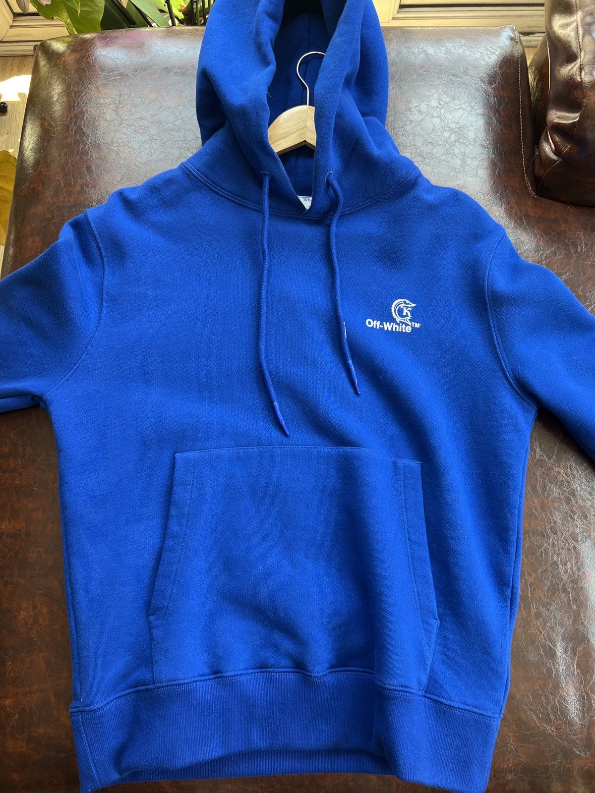 image of Off White X Caviar Kaspia in Blue, Men's (Size Small)